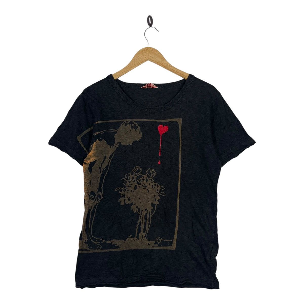 Johnbull Vintage Johnbull Kojima Japan Graphic Art Black T-Shirt Size US M / EU 48-50 / 2 - 1 Thumbnail