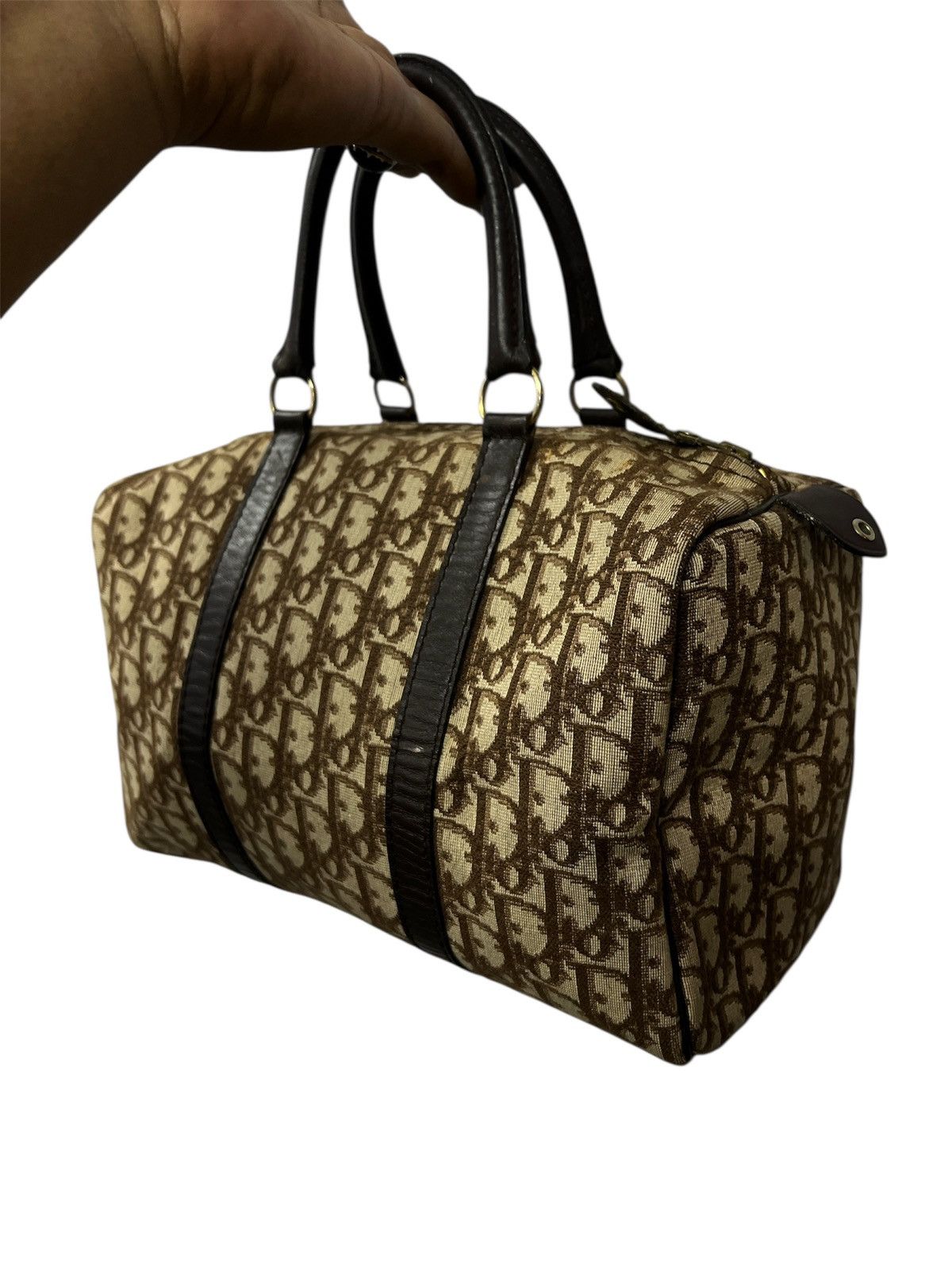 Christian Dior Monsieur VINTAGE CHRISTION DIOR BOSTON BOWLING BAG Size ONE SIZE - 10 Thumbnail