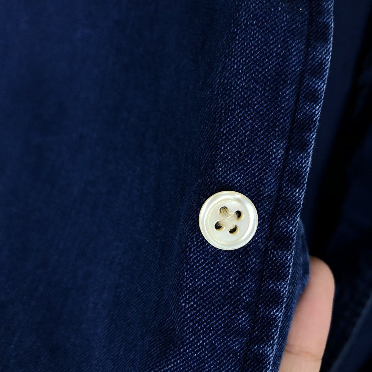Blue Blue Japan 🔥90’s Blue Blue Japan Shirt Jacket Pligram Inspire Kapital Size US M / EU 48-50 / 2 - 13 Thumbnail