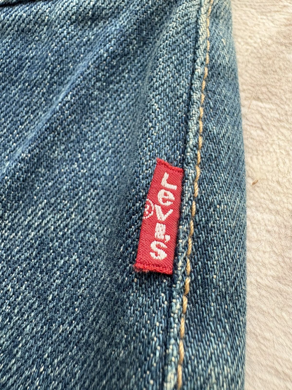 Levi's W29 Vtg Levis Flare Double Button Size US 29 - 10 Thumbnail