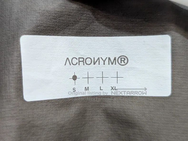 Acronym Acronym Black Shirt Size US S / EU 44-46 / 1 - 3 Thumbnail