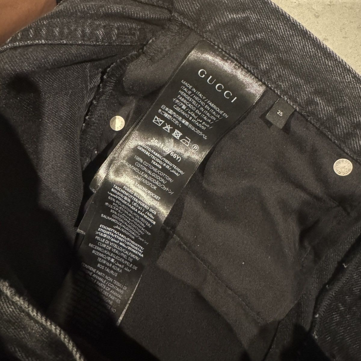Gucci Gucci by Demna La Famiglia Horsebit Jean Size US 30 / EU 46 - 9 Thumbnail