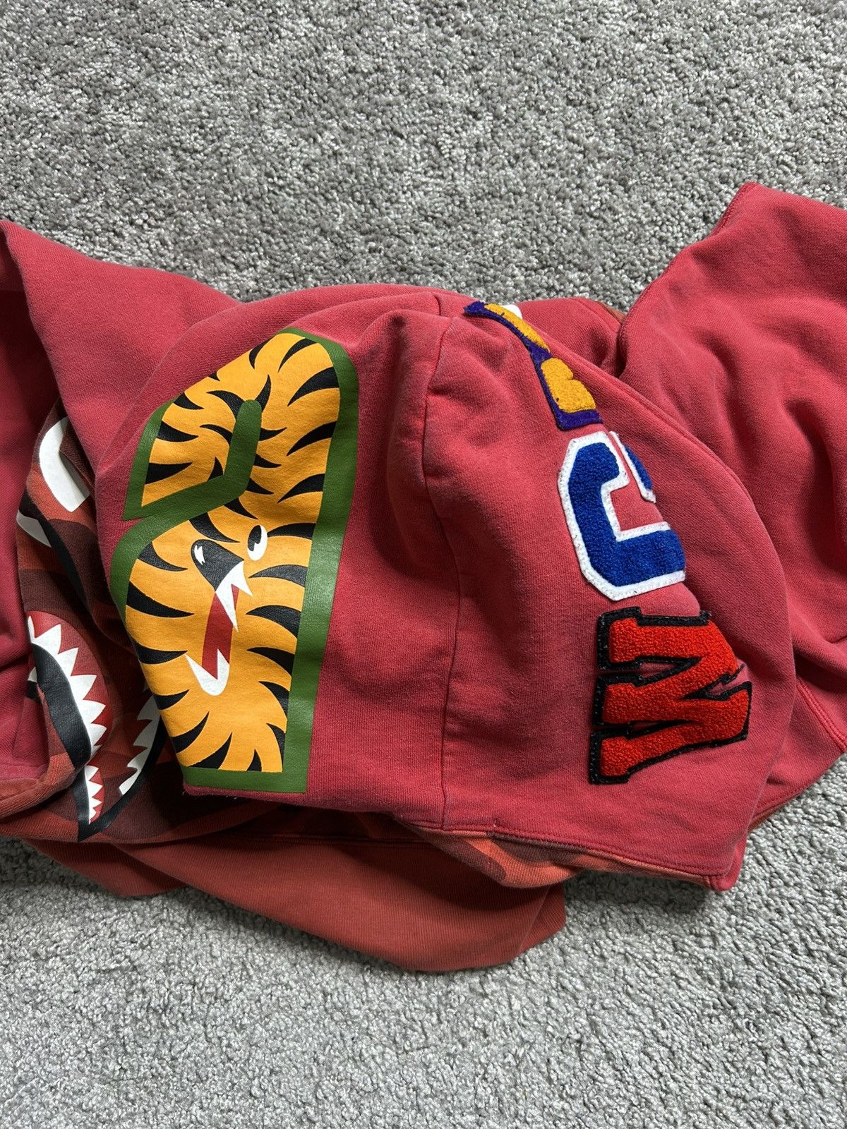 Other Bape Shark Wide Side Zip Camo Pullover Hoodie WGM Size US L / EU 52-54 / 3 - 6 Thumbnail