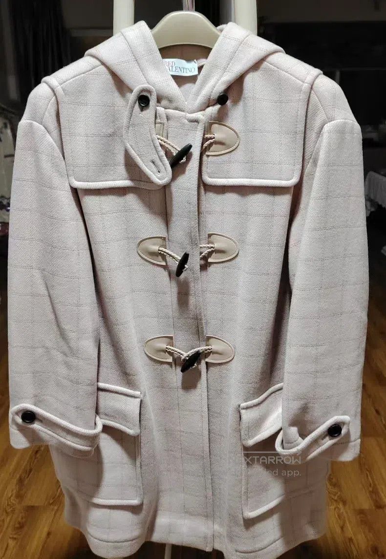 Valentino Valentino Horn buttoned hooded coat Size M / US 6-8 / IT 42-44 - 1 Thumbnail