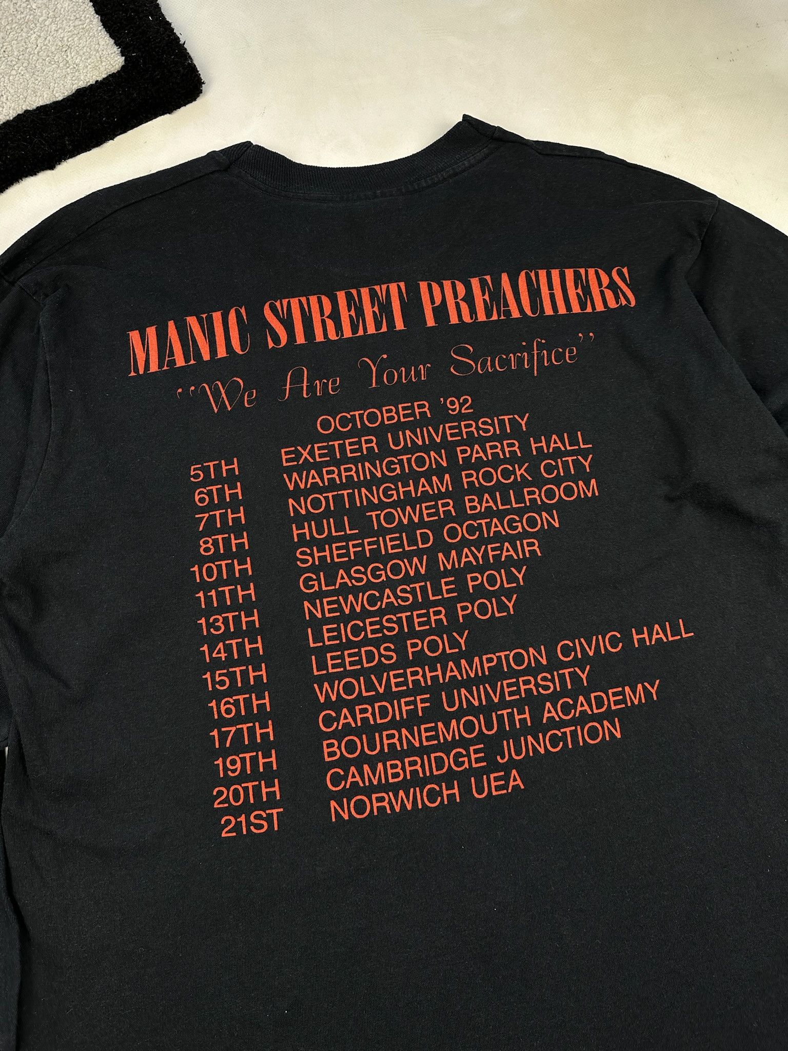 Band Tees Vintage Manic Street Preachers longsleeve Tee Size US XL / EU 56 / 4 - 5 Thumbnail
