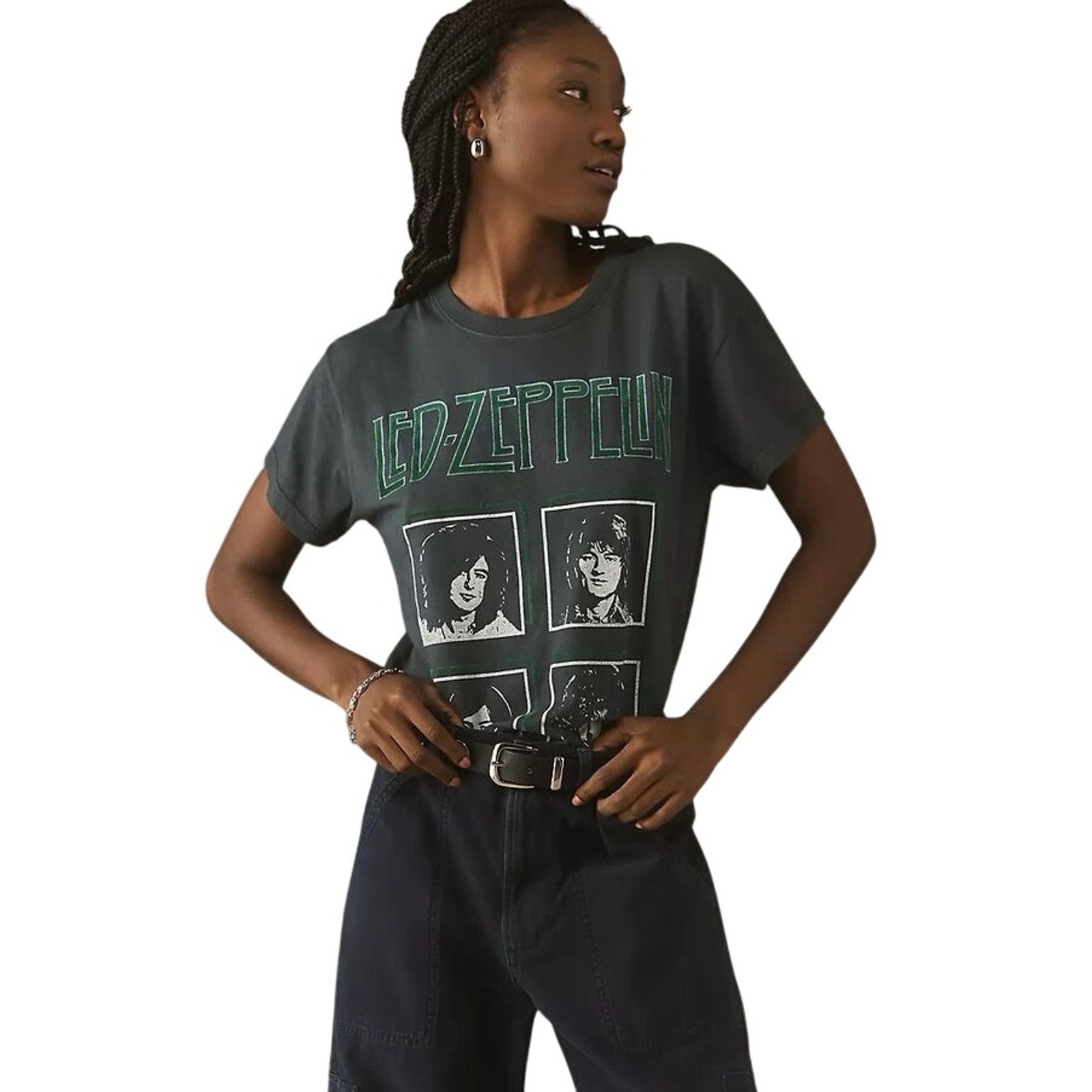 Anthropologie LETLUV Led Zeppelin Graphic Tee, Size XL New without Tag Size XL / US 12-14 / IT 48-50 - 2 Thumbnail