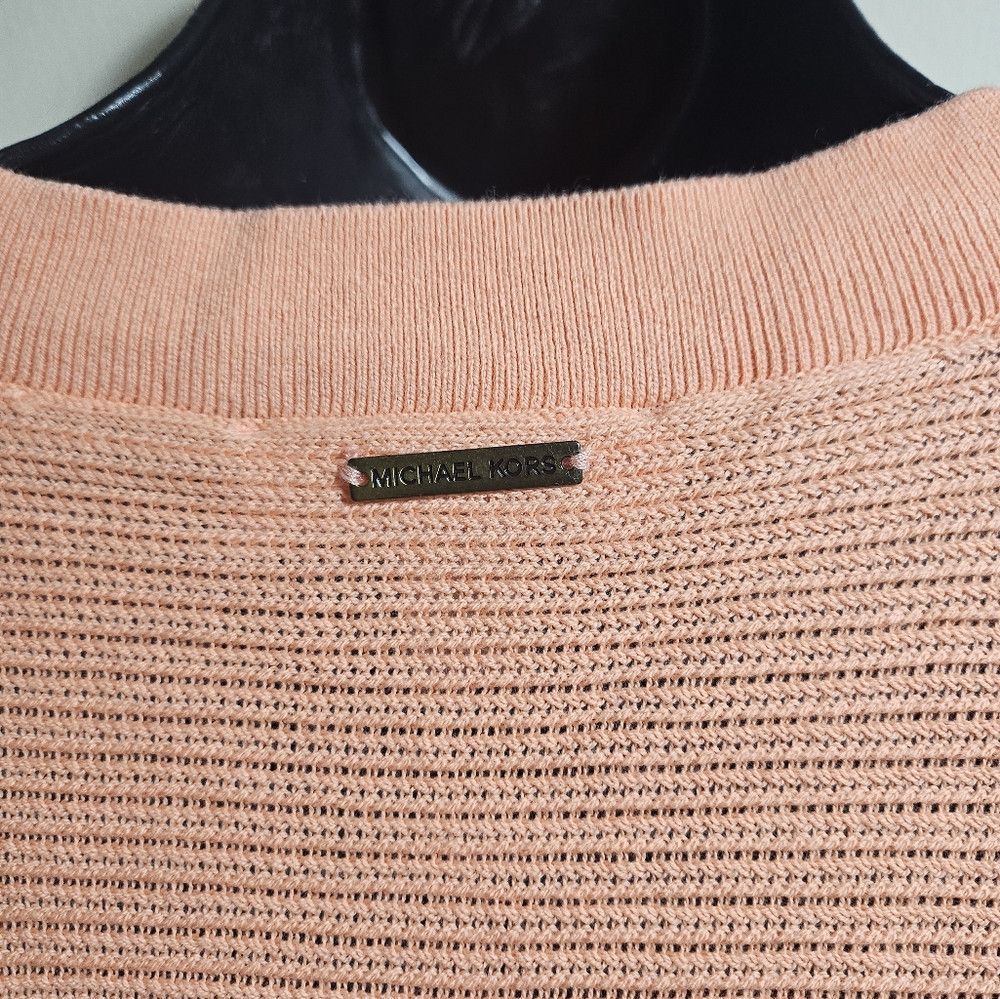Michael Kors Michael Kors Coral White Colorblock Dolman Sleeve Sweater M Size M / US 6-8 / IT 42-44 - 4 Thumbnail