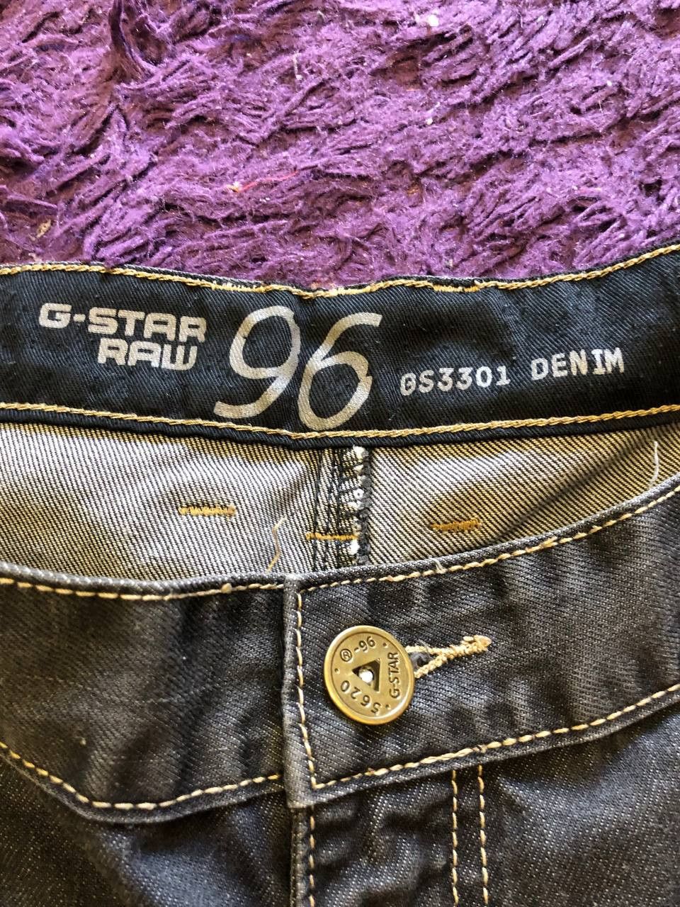 G-Star Y2K denim shorts #96 streetwear Vintage G-Star Raw Size US 32 / EU 48 - 6 Thumbnail