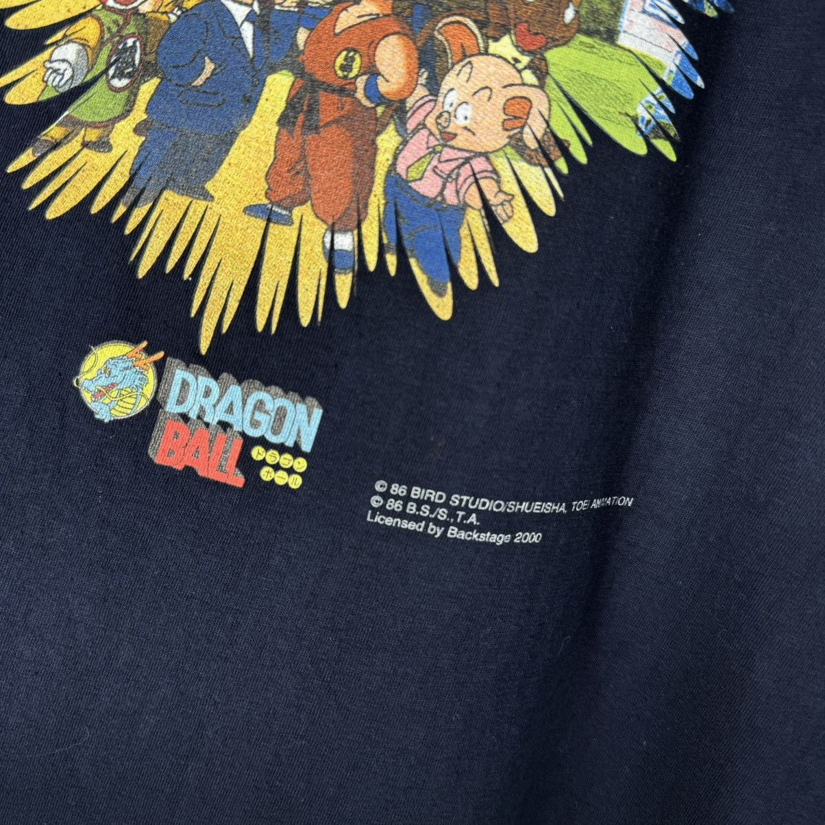 Anime Vintage 2000 Dragon Ball OG Squad Rare Anime Promo T Shirt Size US L / EU 52-54 / 3 - 5 Thumbnail