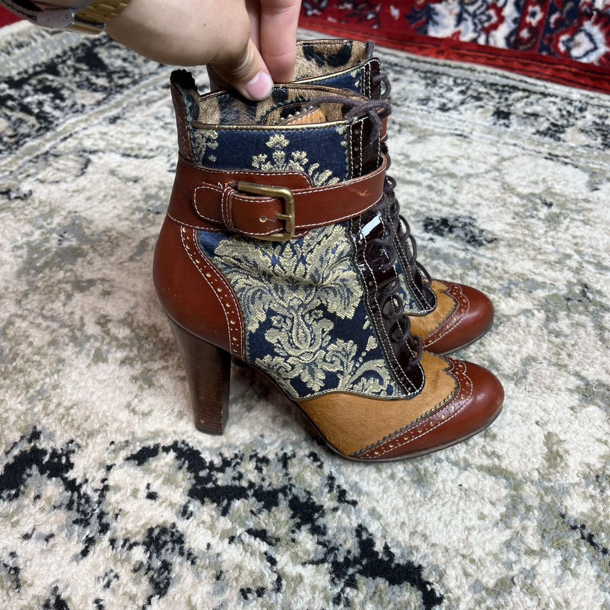 Dolce & Gabbana Vintage Designer High Fashion Archive Dolce & Gabbana Shoes Size US 9 / IT 39 - 6 Thumbnail
