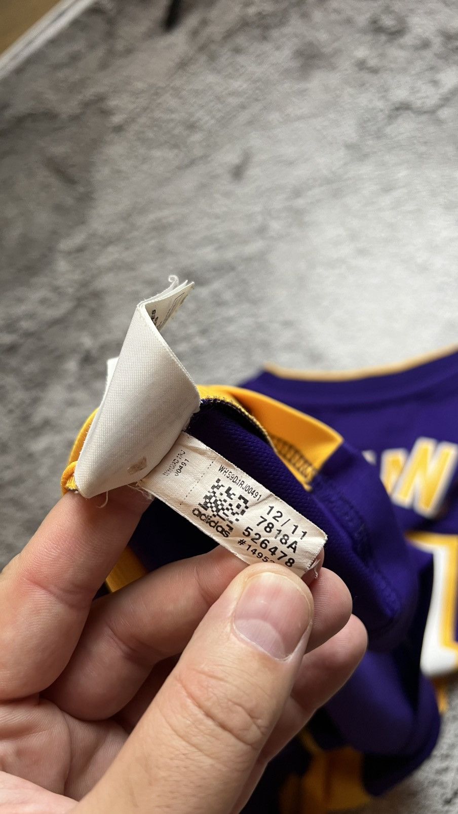 Adidas Los Angeles Lakers NBA Kobe Bryant adidas y2k jersey Size US M / EU 48-50 / 2 - 8 Thumbnail