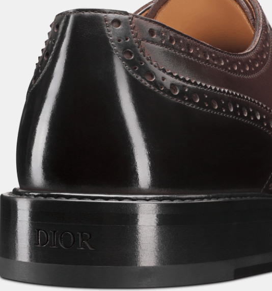 Dior o1w1db10426 3DE387 Embassy Derby Brogue Shoes in Brown Size US 12 / EU 45 - 5 Thumbnail