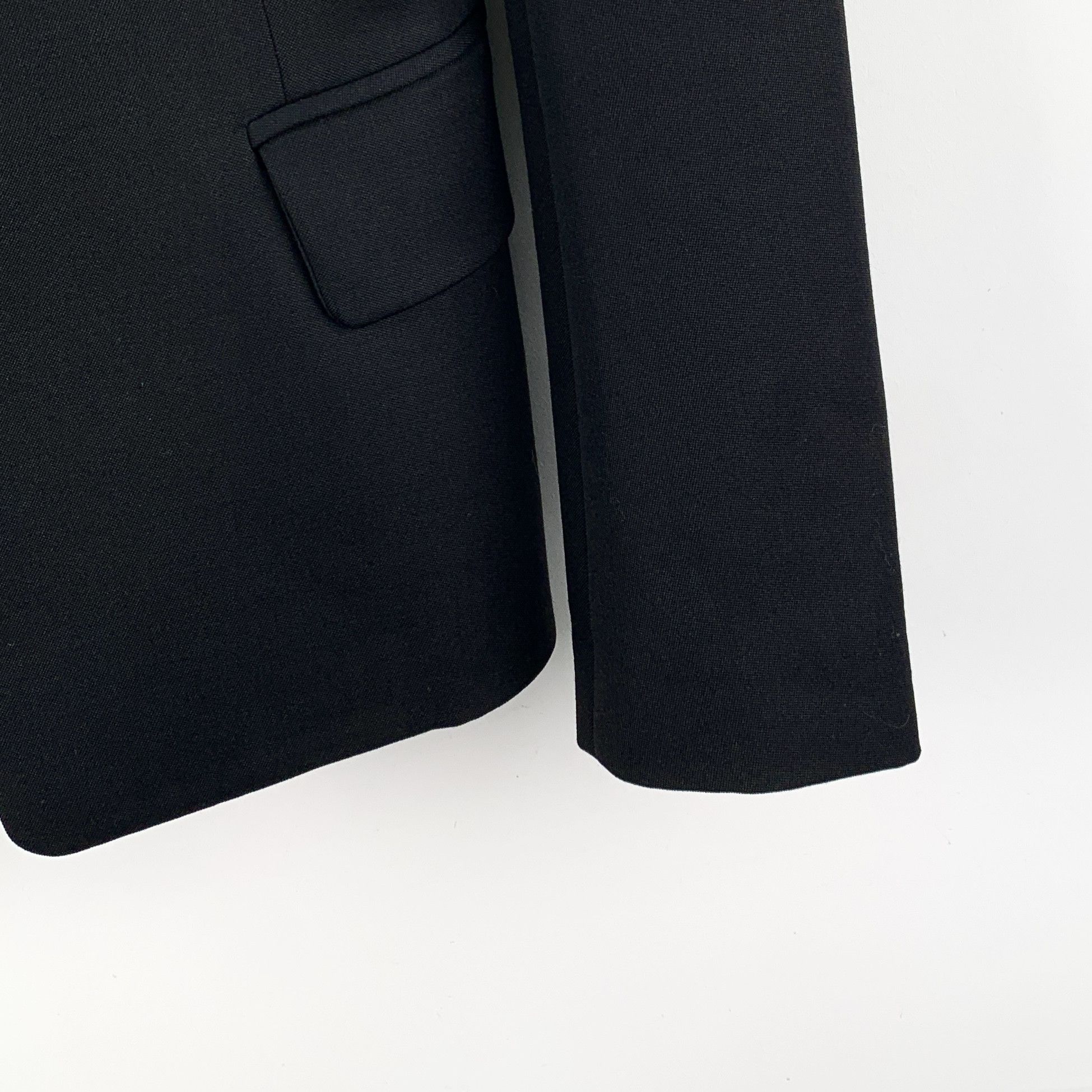 Balmain Balmain Wool Blazer Black (36) Size XS / US 0-2 / IT 36-38 - 4 Thumbnail