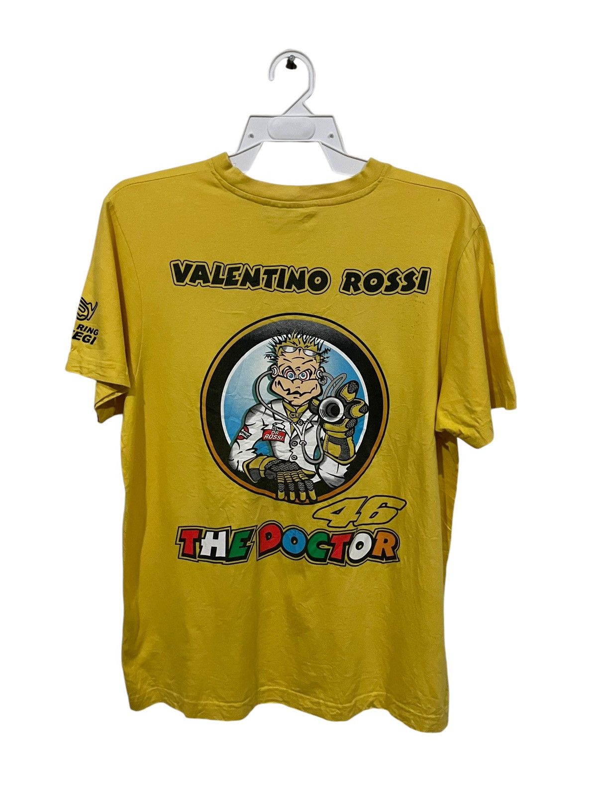 Yamaha VTG '01-02 Valentino Rossi Vale 46 The Doctor Moto GP Tee Size US M / EU 48-50 / 2 - 3 Thumbnail