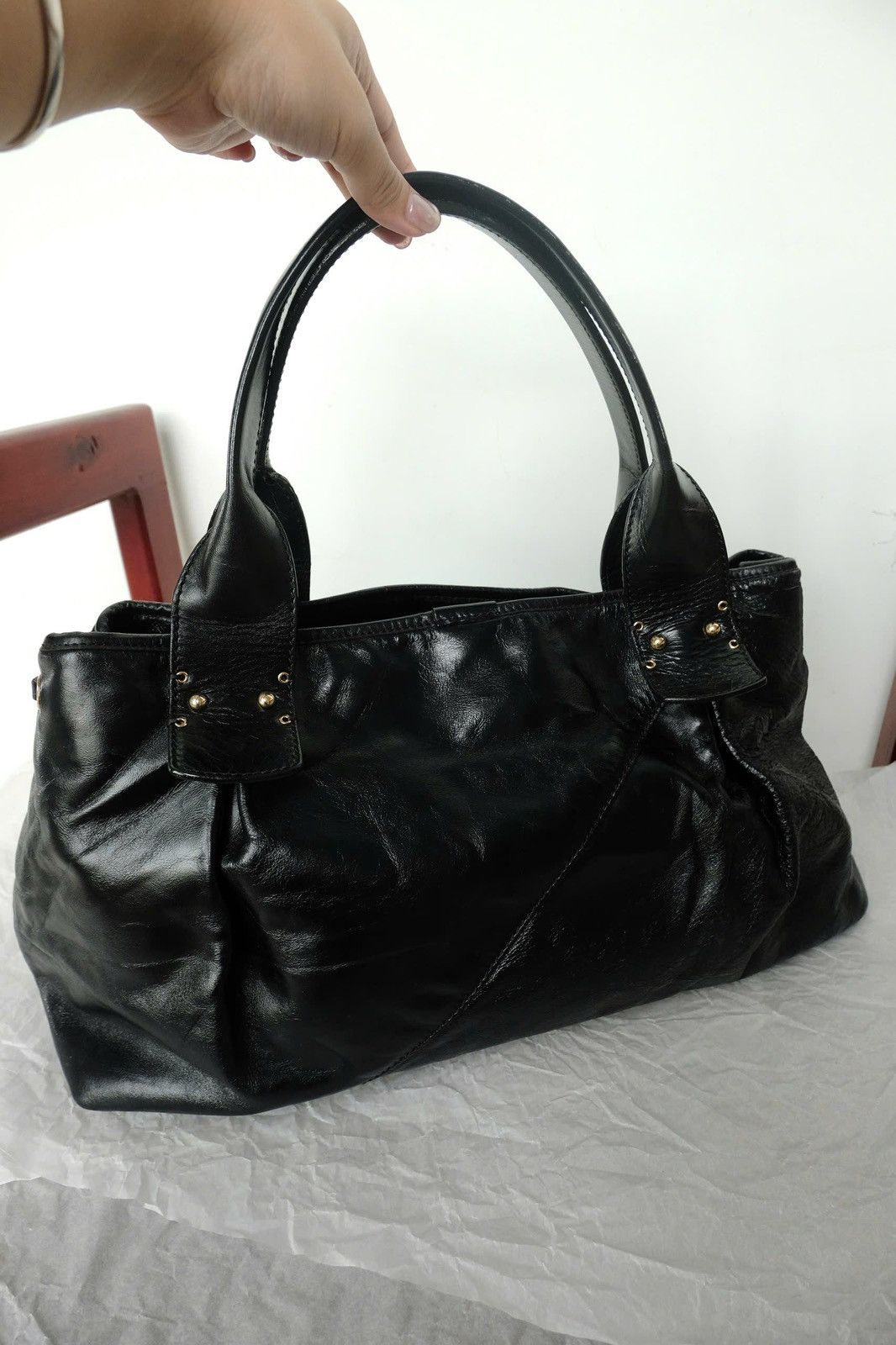 Marc Jacobs Marc Jacobs Irina Leather Handbag Size ONE SIZE - 2 Thumbnail
