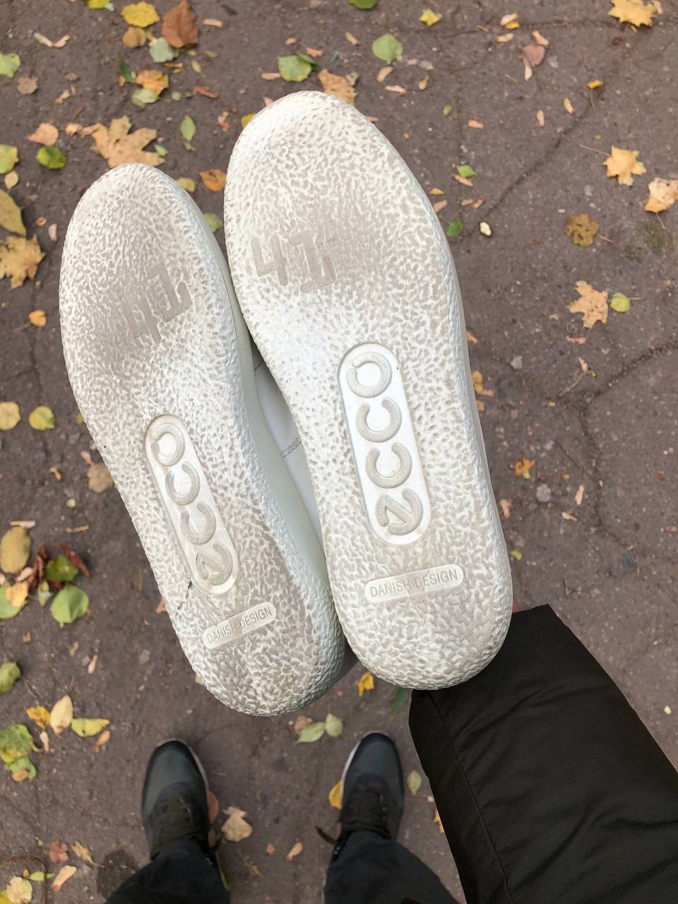 Ecco VERY RARE ECCO DANISH DESIGN LEATHER SNEAKERS DESIGNER DELUX Size US 8 / EU 41 - 7 Thumbnail