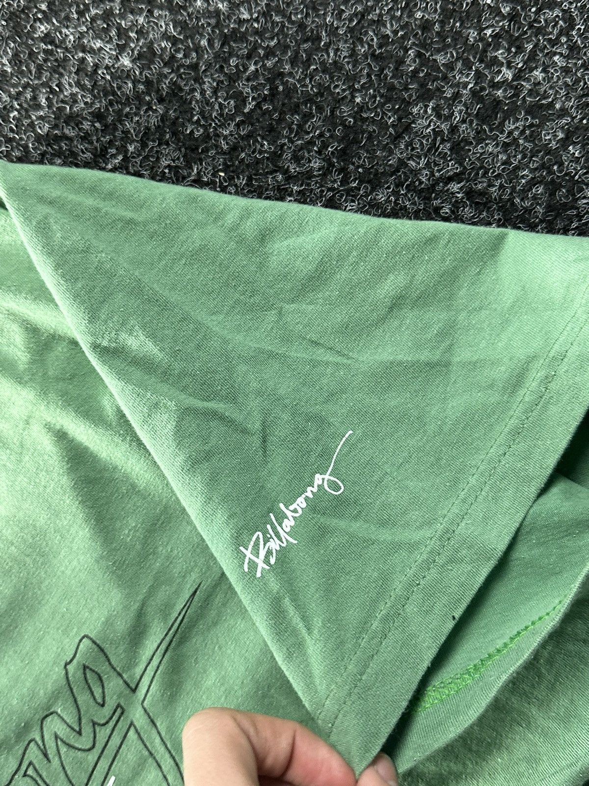 Billabong × Vintage 🚨Vintage 90s Big Logo BILLABONG Green short sleeve Y2K Size US L / EU 52-54 / 3 - 7 Thumbnail