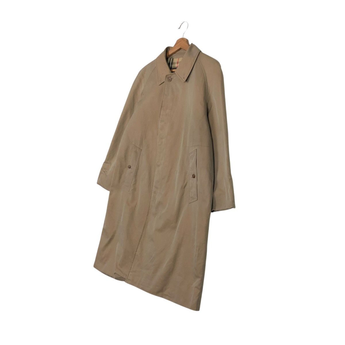 Burberry 🔥VINTAGE LONG JACKET BURBERRYS NOVA CHECK BLANKET Size US M / EU 48-50 / 2 - 5 Thumbnail