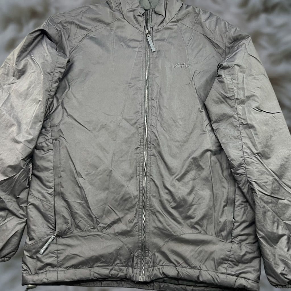 Vintage VINTAGE Lundhags Viik Jacket Mens Small Gray Polartec Full Zip Windbreaker Hoodie Size US S / EU 44-46 / 1 - 1 Thumbnail