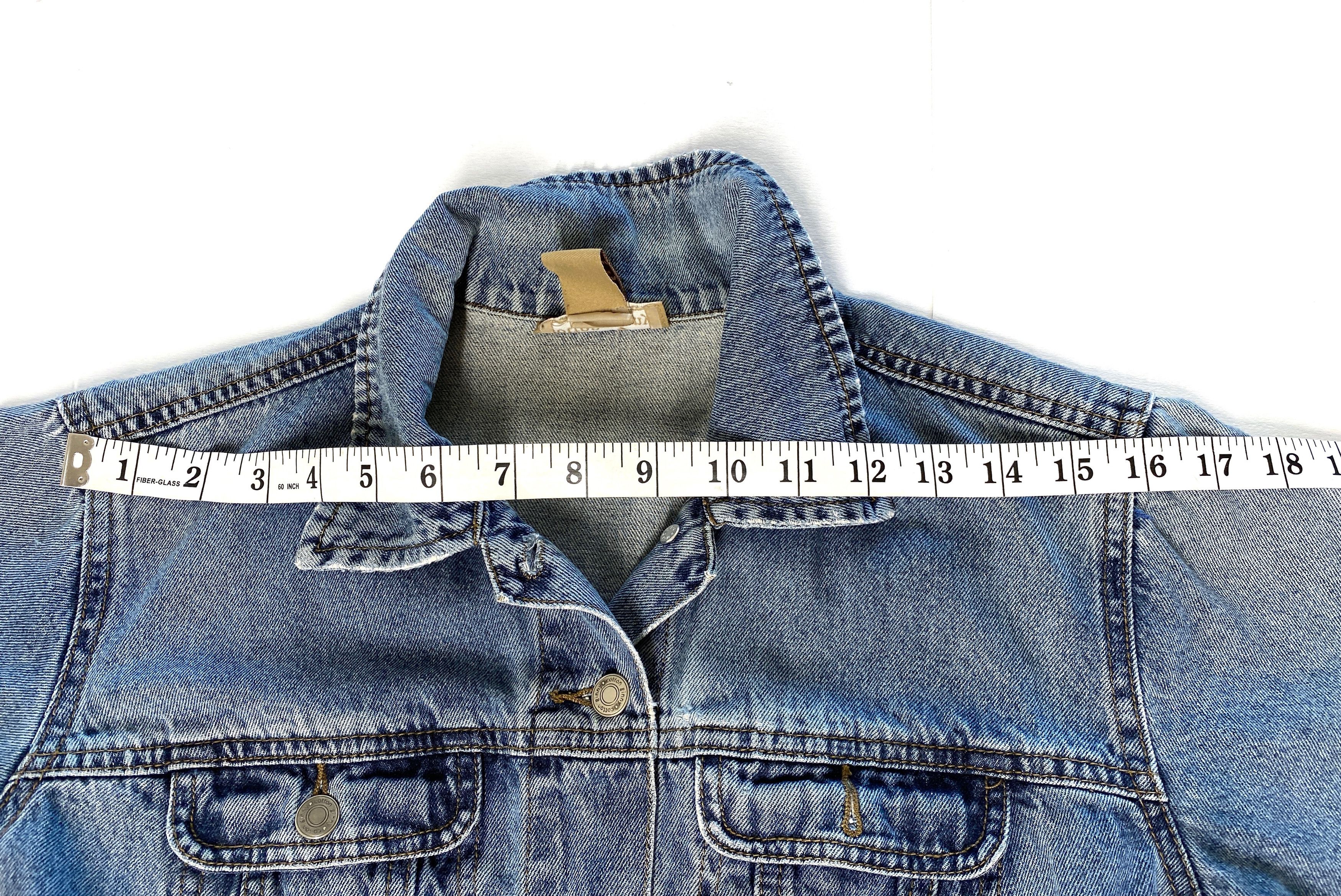Other Casual denim jean blue jacket blaizer size M 100% cotton Size M / US 6-8 / IT 42-44 - 9 Thumbnail