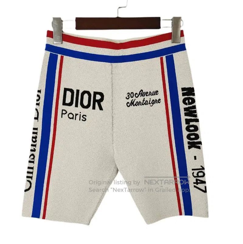 Dior Dior White Polyester Designer Women's Shorts . Size 23" - 1 Thumbnail