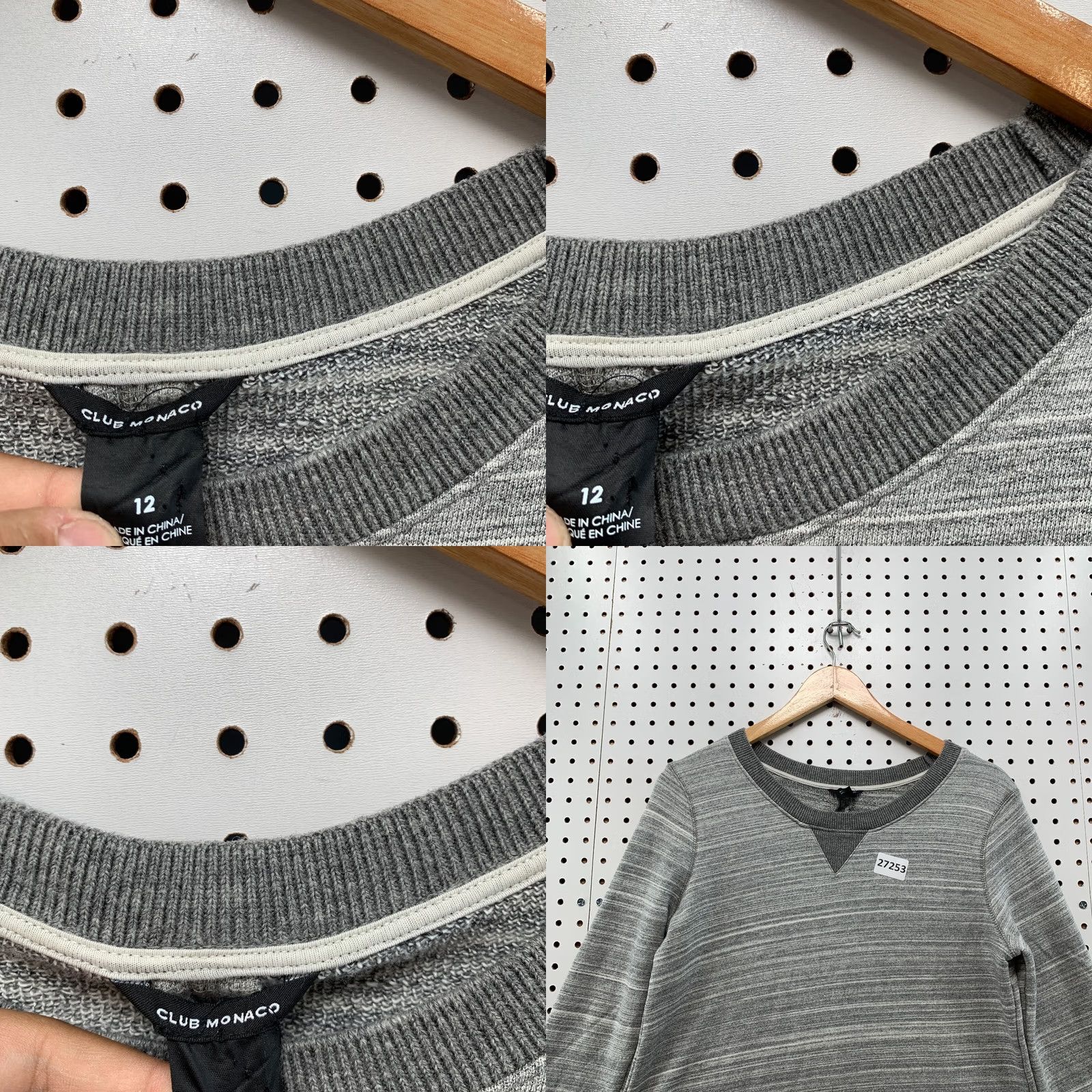 Club Monaco Club Monaco Sweater Dress Gray Womens Size 12 Long Sleeve Knit Dress Size XL / US 12-14 / IT 48-50 - 9 Thumbnail