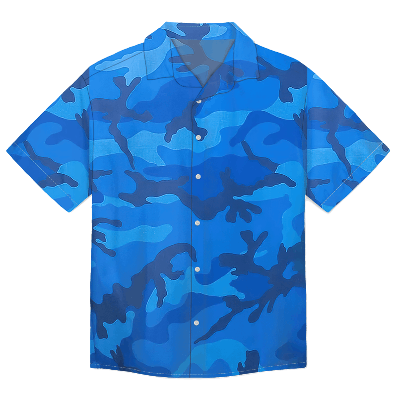 The Unbranded Brand × Vintage Camouflage-Print Short-Sleeved Shirt Size US M / EU 48-50 / 2 - 1 Thumbnail