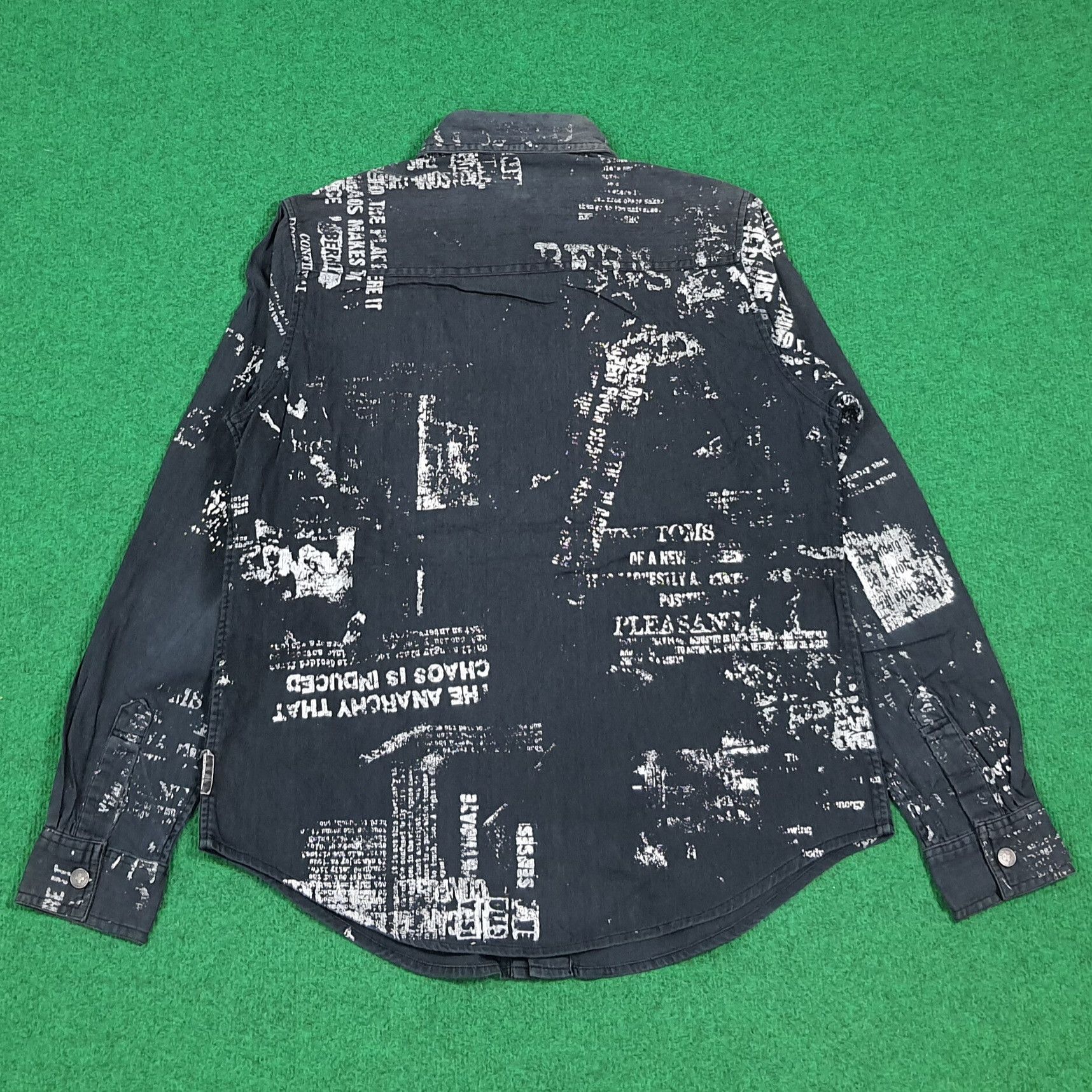 BERNINGS SHO Vintage Bernings Sho Japan Clip Button Up Shirt C286N16 Size US S / EU 44-46 / 1 - 3 Thumbnail