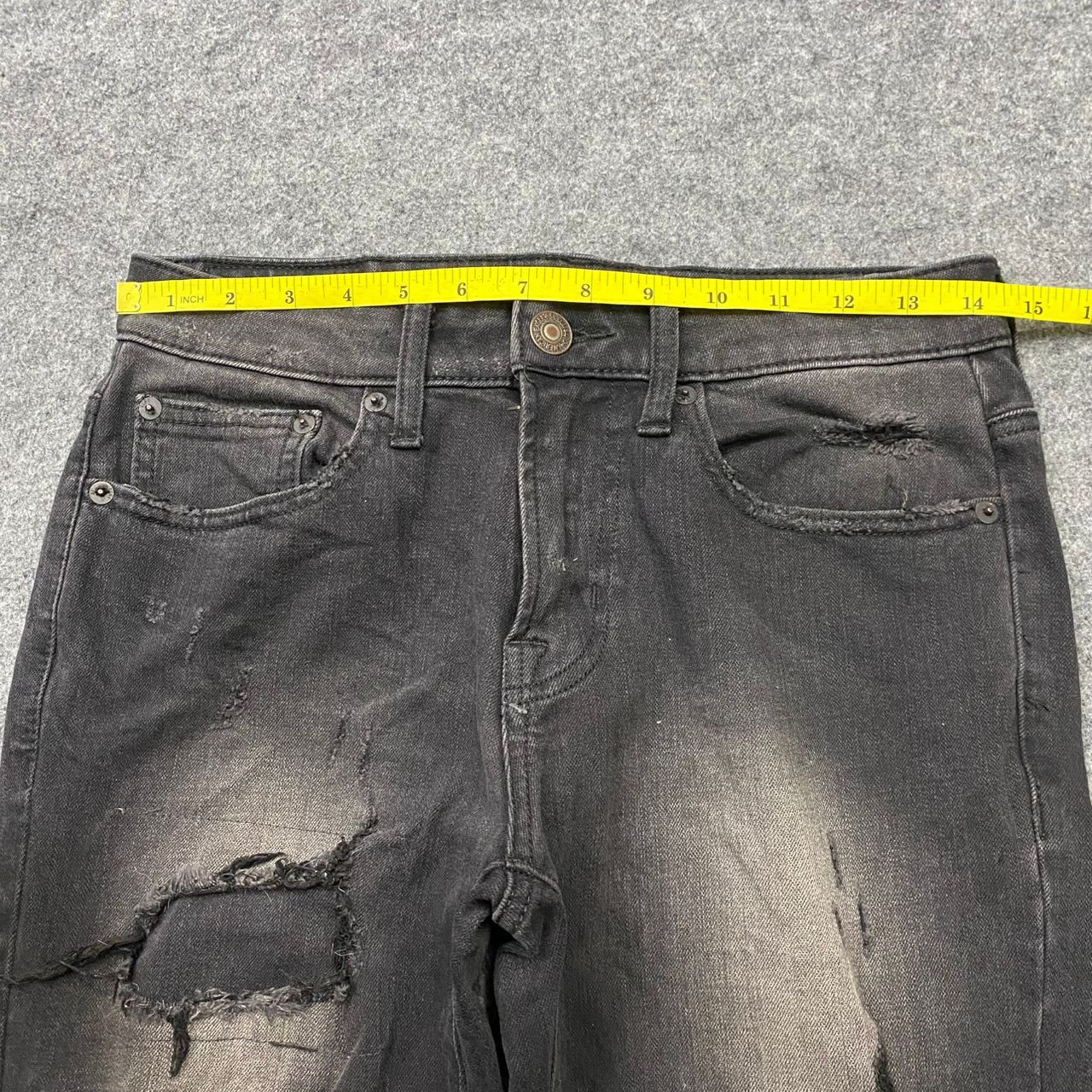 American Eagle Outfitters Vintage American Eagle Qutfitters Patchwork Denim Size US 29 - 3 Thumbnail