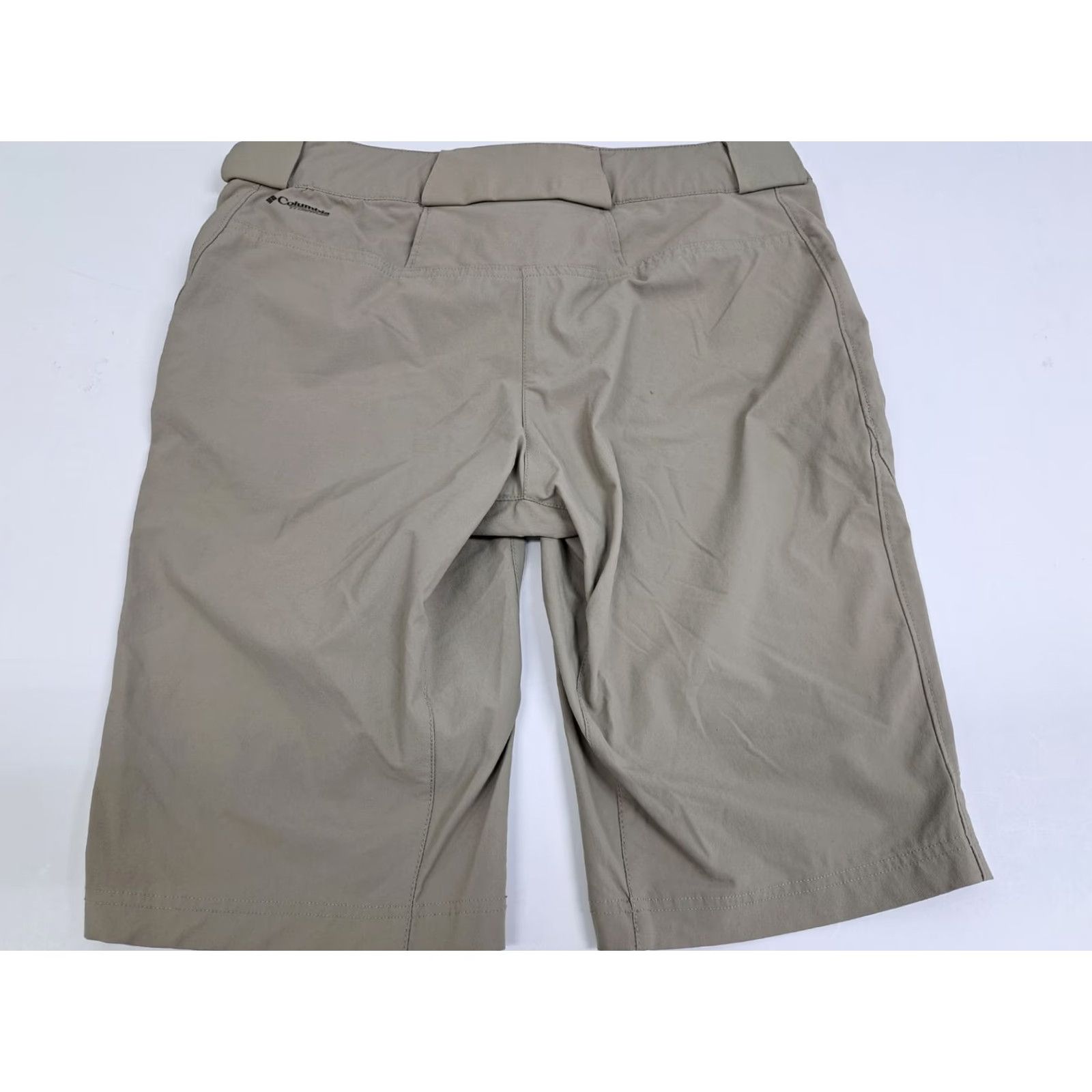 Vintage Columbia Titanium Omni-Dry Womens Cargo Shorts Khaki Size 8/12 12in Inseam Regular Fit Casual Outdoor Summer Mens Womens? Size 30" / US 8 / IT 44 - 4 Thumbnail
