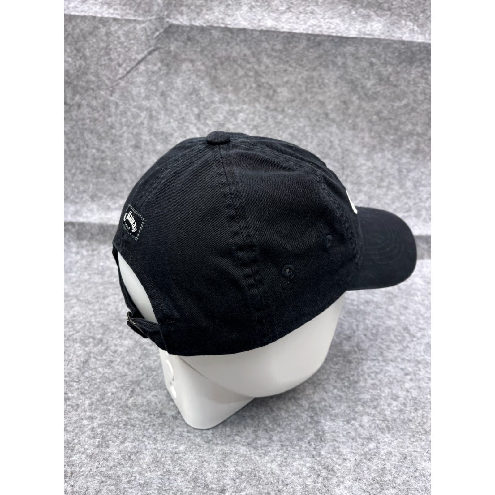 Callaway Callaway Baseball Cap Hat Strap Back Adult Black 100% Cotton Twill Outdoors Golf Golfer Mens Cap Size ONE SIZE - 7 Thumbnail