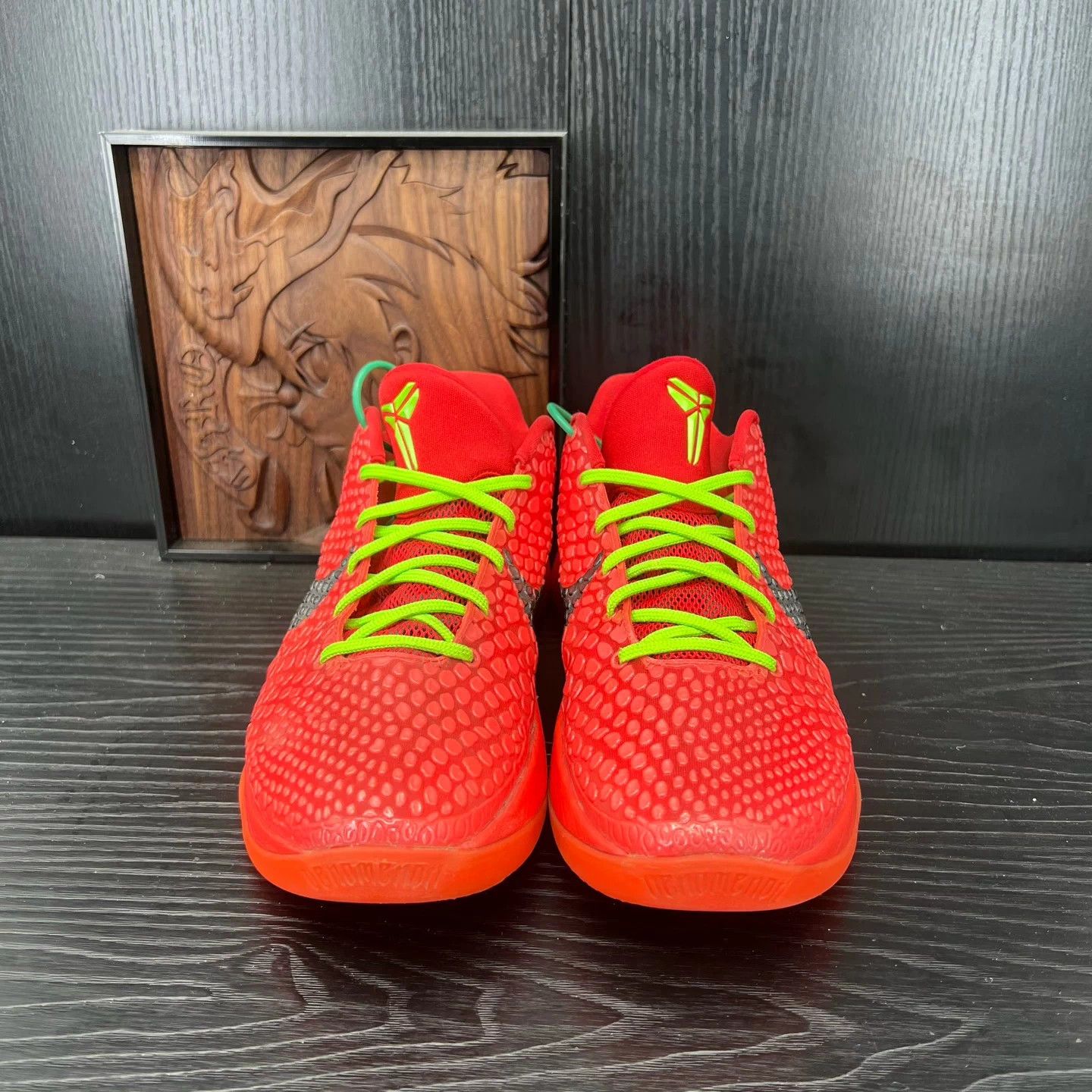 Nike Kobe 6 Reverse Green Hornet 43 Near Mint Original Box Size US 10 / EU 43 - 5 Thumbnail