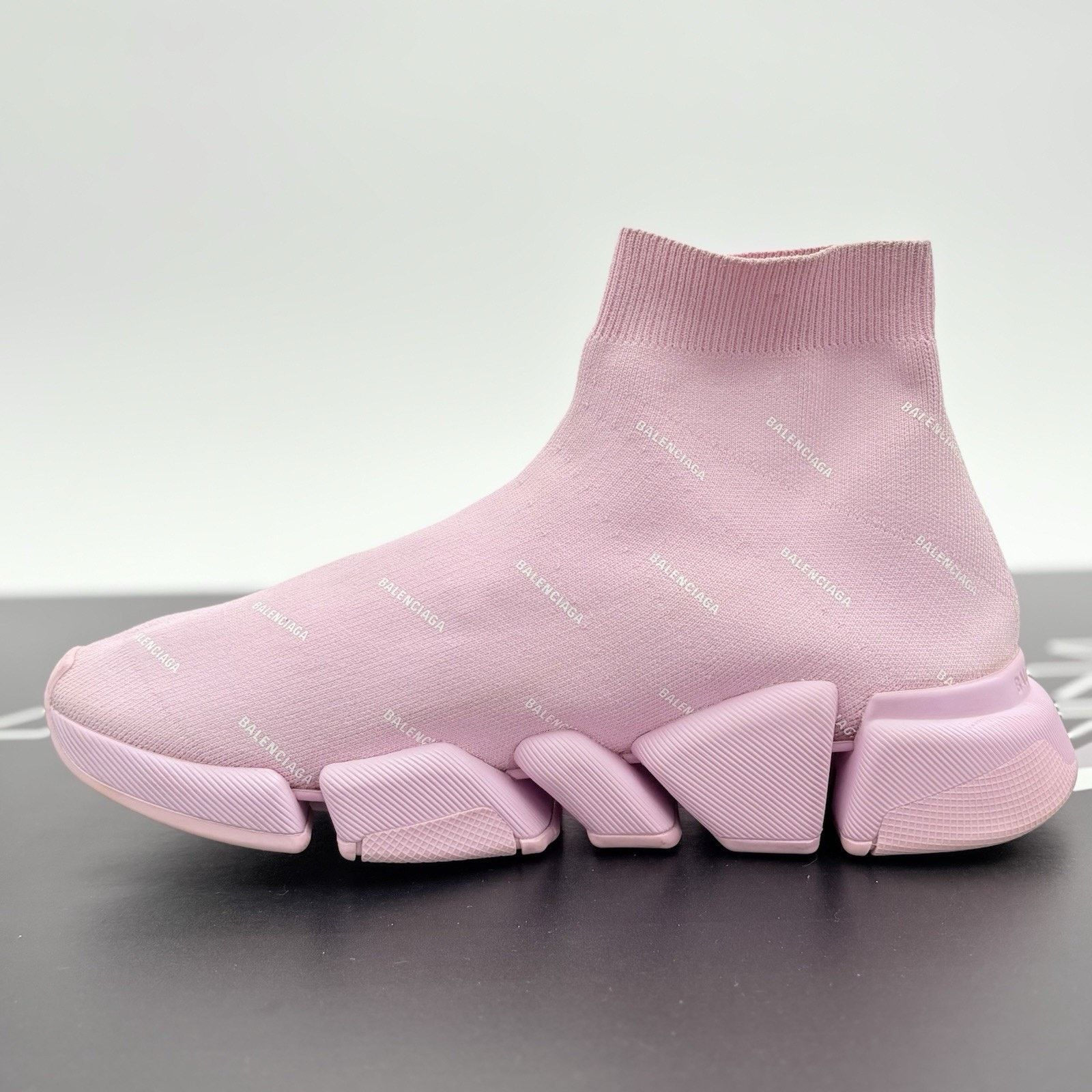 Balenciaga Balenciaga Speed 2.0 Logo All Over | GREAT CONDITION! Size US 8 / EU 41 - 4 Thumbnail
