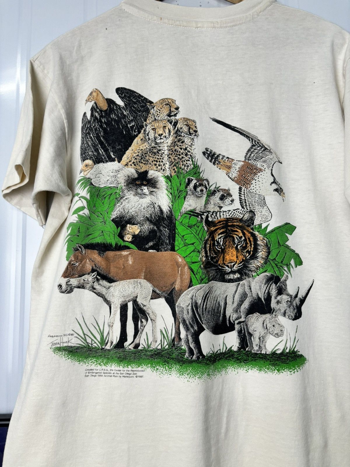 Vintage RARE! Vintage 1987 Art Animal Tee OVP Size US M / EU 48-50 / 2 - 9 Thumbnail