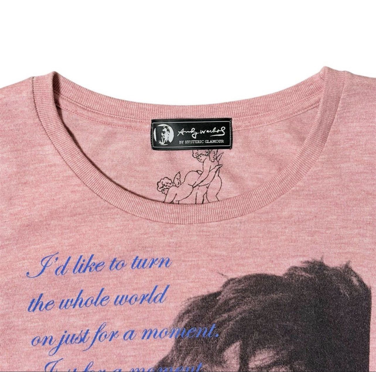 Andy Warhol × Hysteric Glamour Hysteric Glamour❎Andy Warhol "Edie Sedgwick" Long Sleeve Tee Size US M / EU 48-50 / 2 - 2 Thumbnail