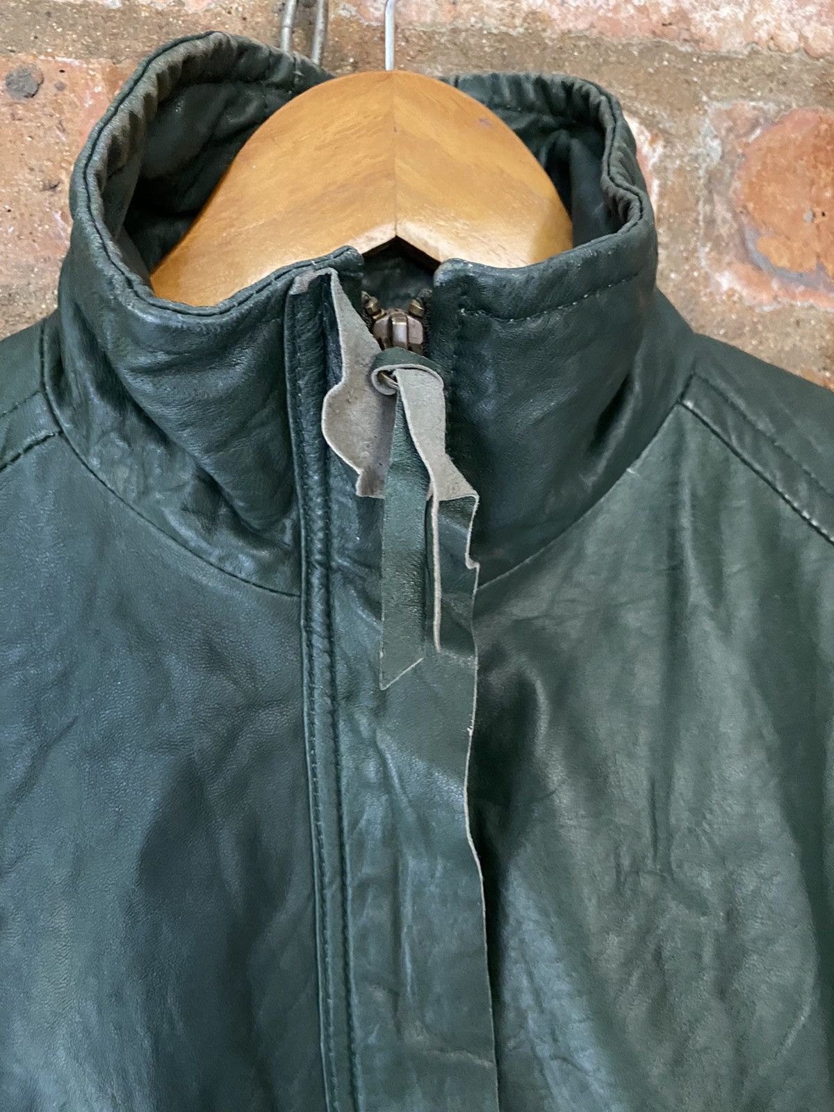 If Six Was Nine 2000s LUCA Japan hybrid Sheepskin leather jacket Size S / US 4 / IT 40 - 13 Thumbnail