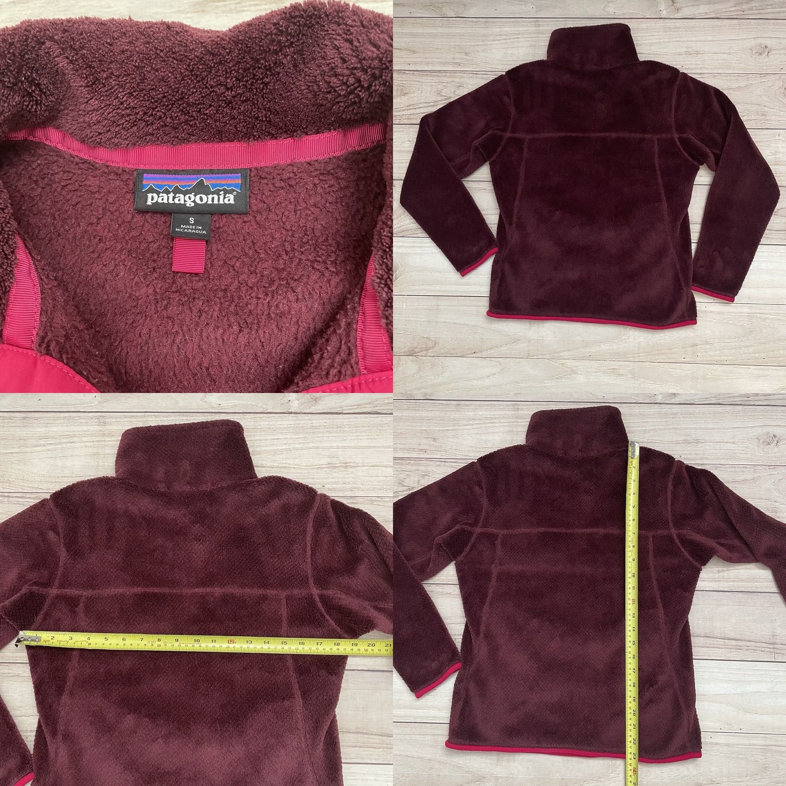 Patagonia Patagonia Re-Tool Vintage Maroon Fleece Jacket Women’s Small Size XS? Size S / US 4 / IT 40 - 8 Thumbnail