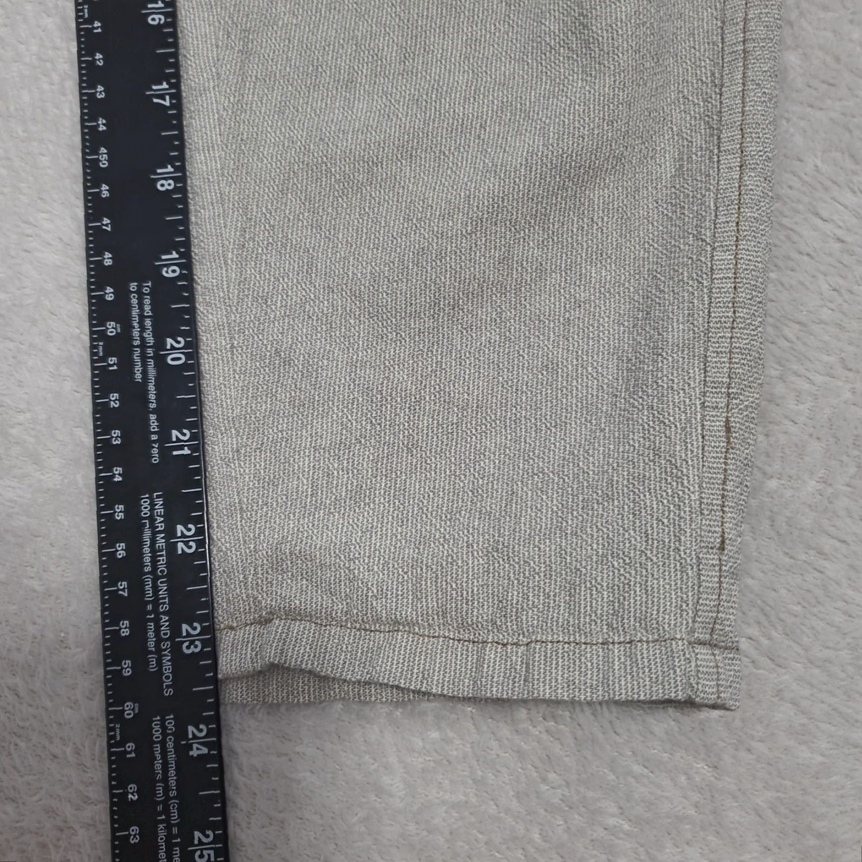 Anthropologie Anthropologie Womens Pants S Gray Pull On Ankle Crop High Waist Cotton Size 28" / US 6 / IT 42 - 7 Thumbnail