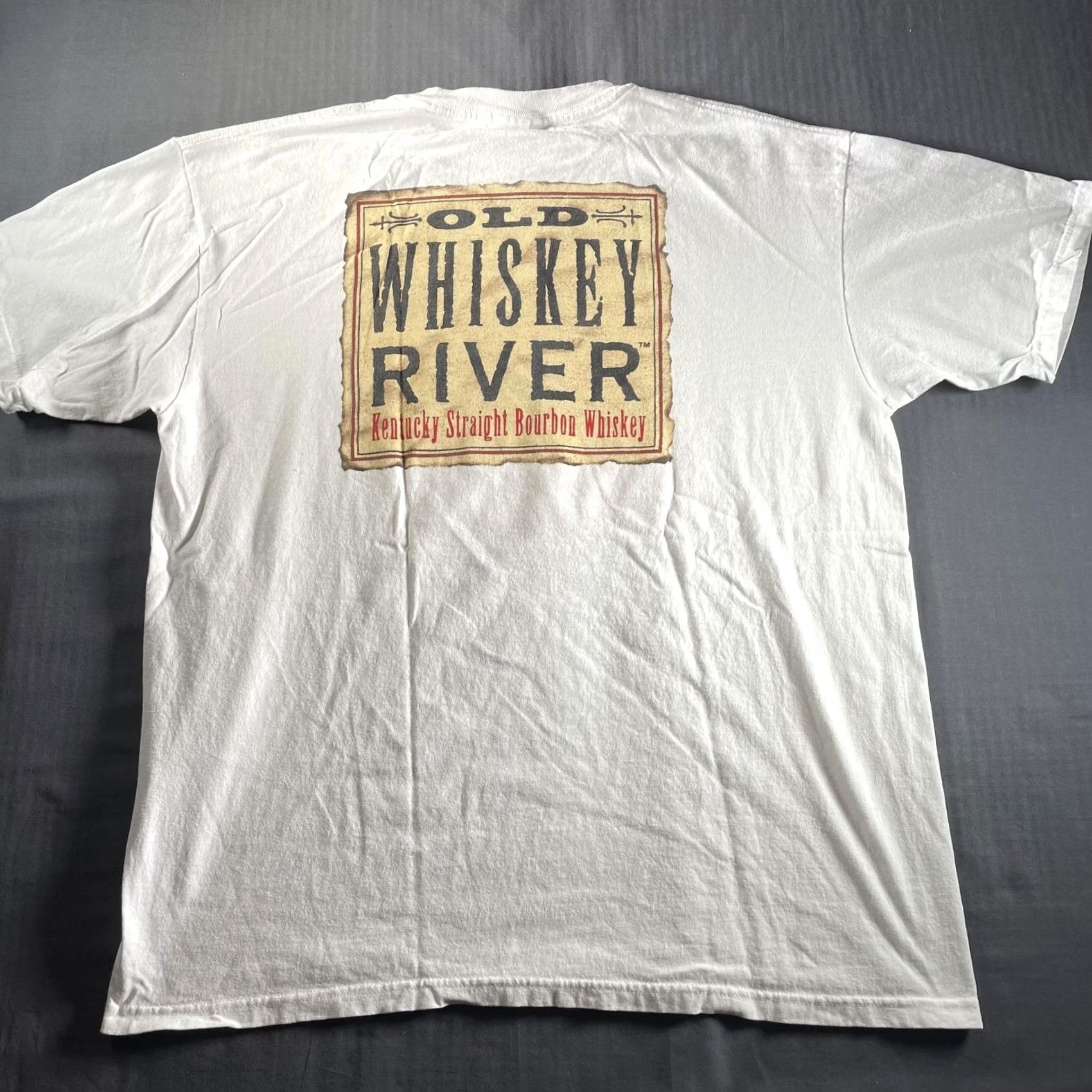 Anvil VINTAGE Willie Nelson Shirt Mens XL White Old Whiskey River Beer For My Horses Graphic Size US XL / EU 56 / 4 - 5 Thumbnail
