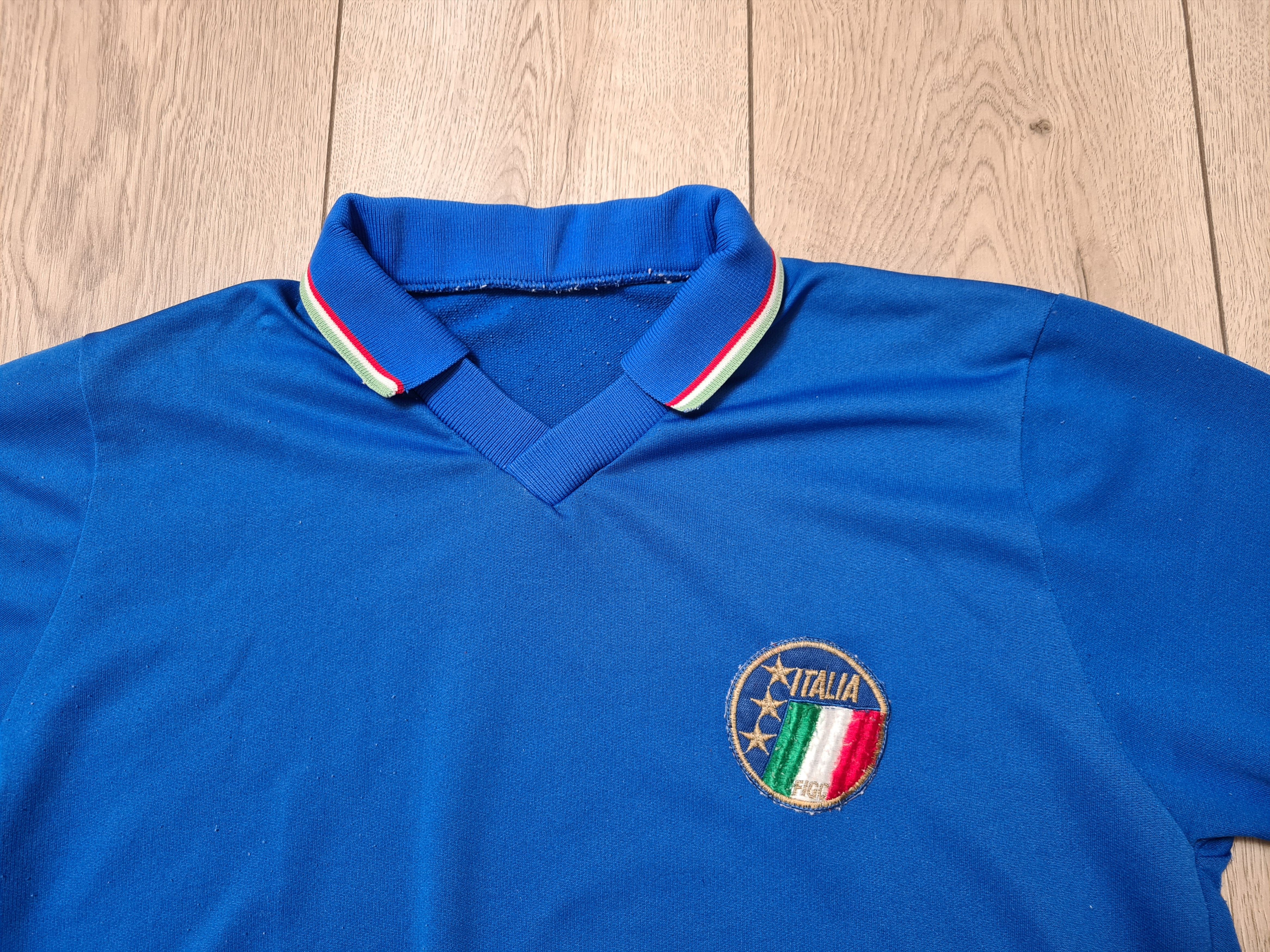 Vintage ITALY ITALIA 1984 1986 HOME FOOTBALL SHIRT SOCCER JERSEY Size US S / EU 44-46 / 1 - 3 Thumbnail