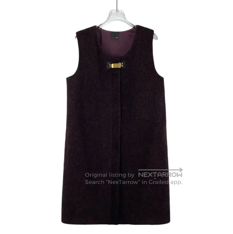 Fendi Fendi Purple Wool Dress for Women . Size XXS / US 00 / IT 34 - 1 Thumbnail