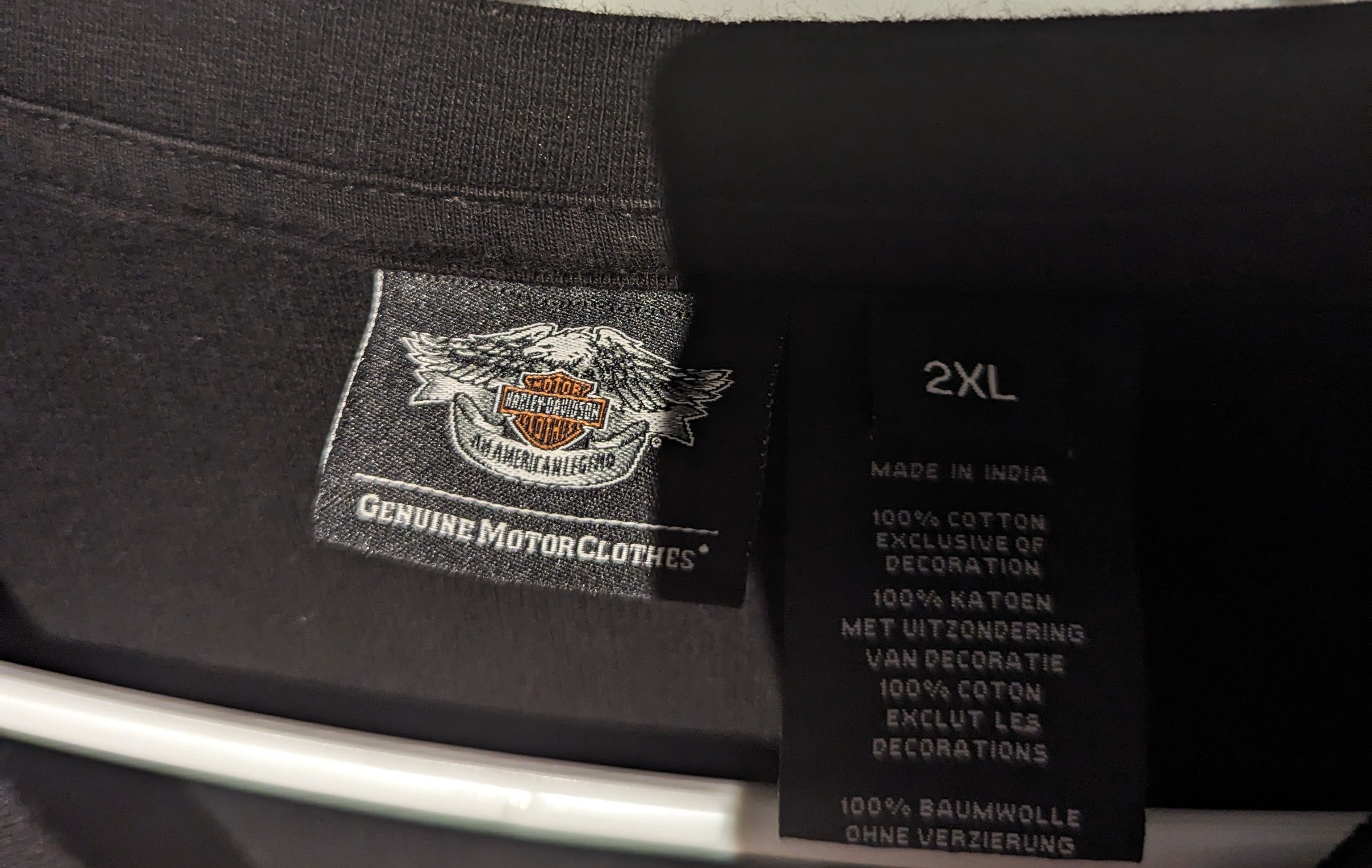 Harley Davidson Vintage Harley Davidson Double Sided Henley Size US XXL / EU 58 / 5 - 3 Thumbnail