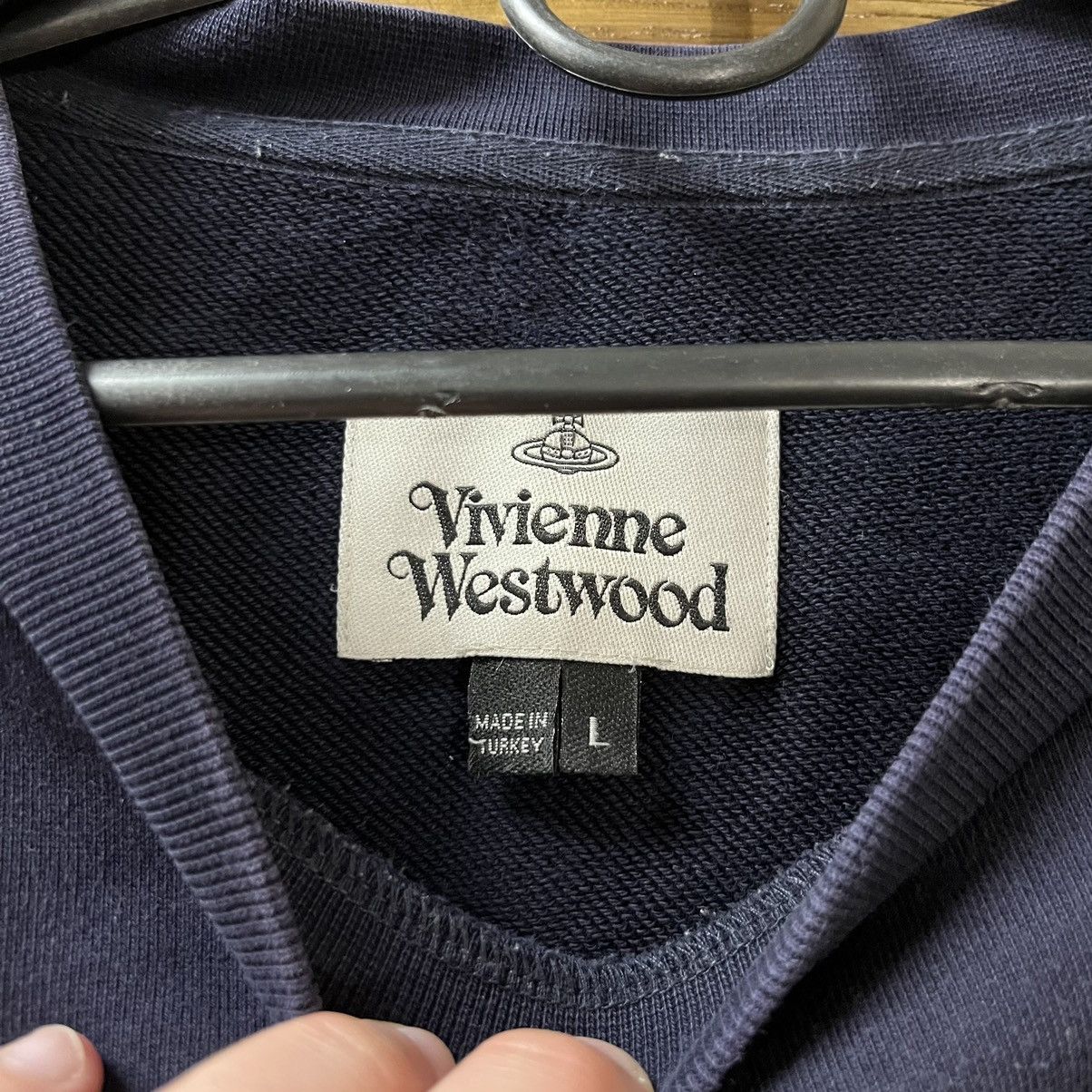 Vivienne Westwood Vintage Vivienne Westwood Sweatshirt Logo Basic Size US L / EU 52-54 / 3 - 4 Thumbnail