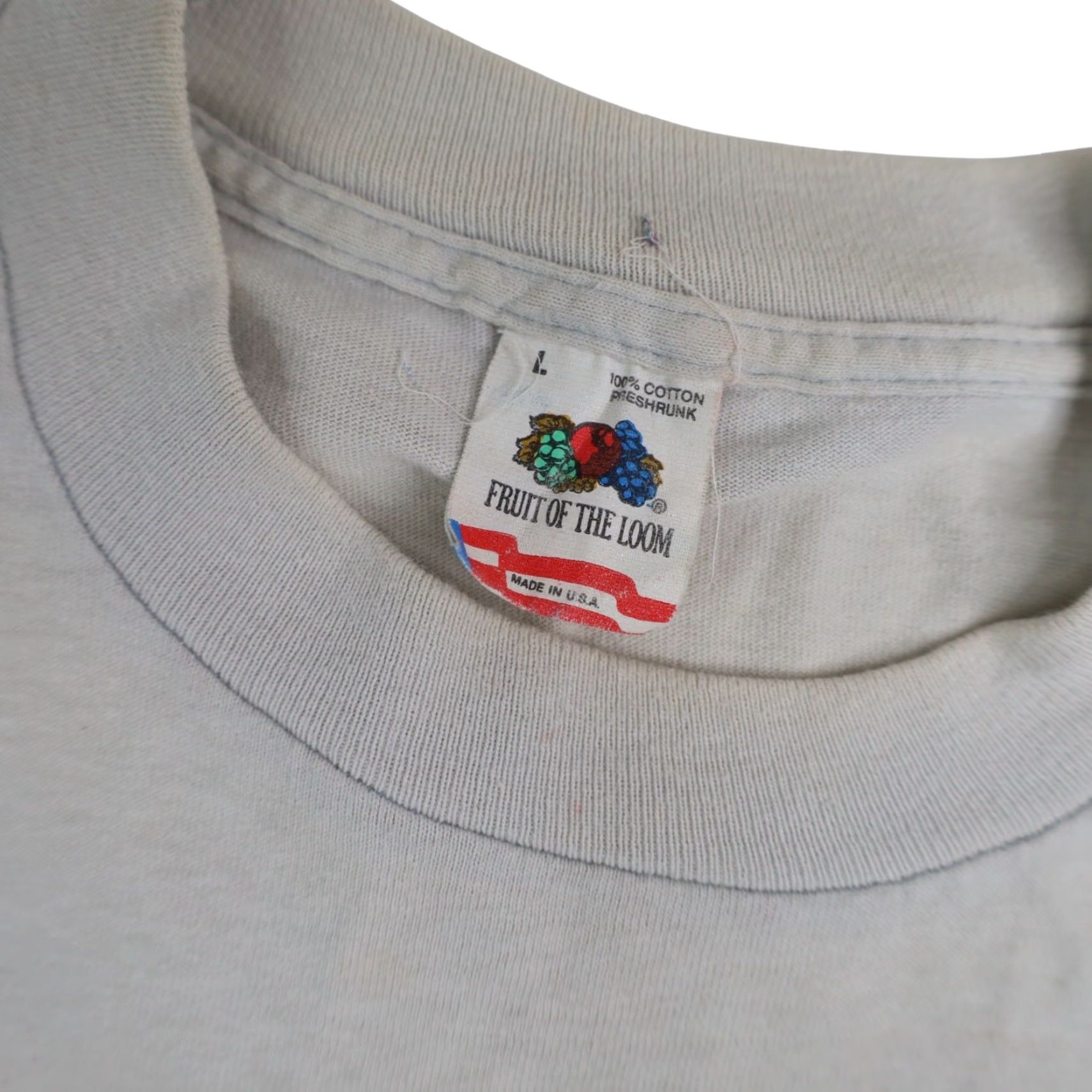 Vintage VINTAGE 80s R.E.M Green World Tour Mens XL Graphic Band Tee Gray Size US XL / EU 56 / 4 - 7 Thumbnail