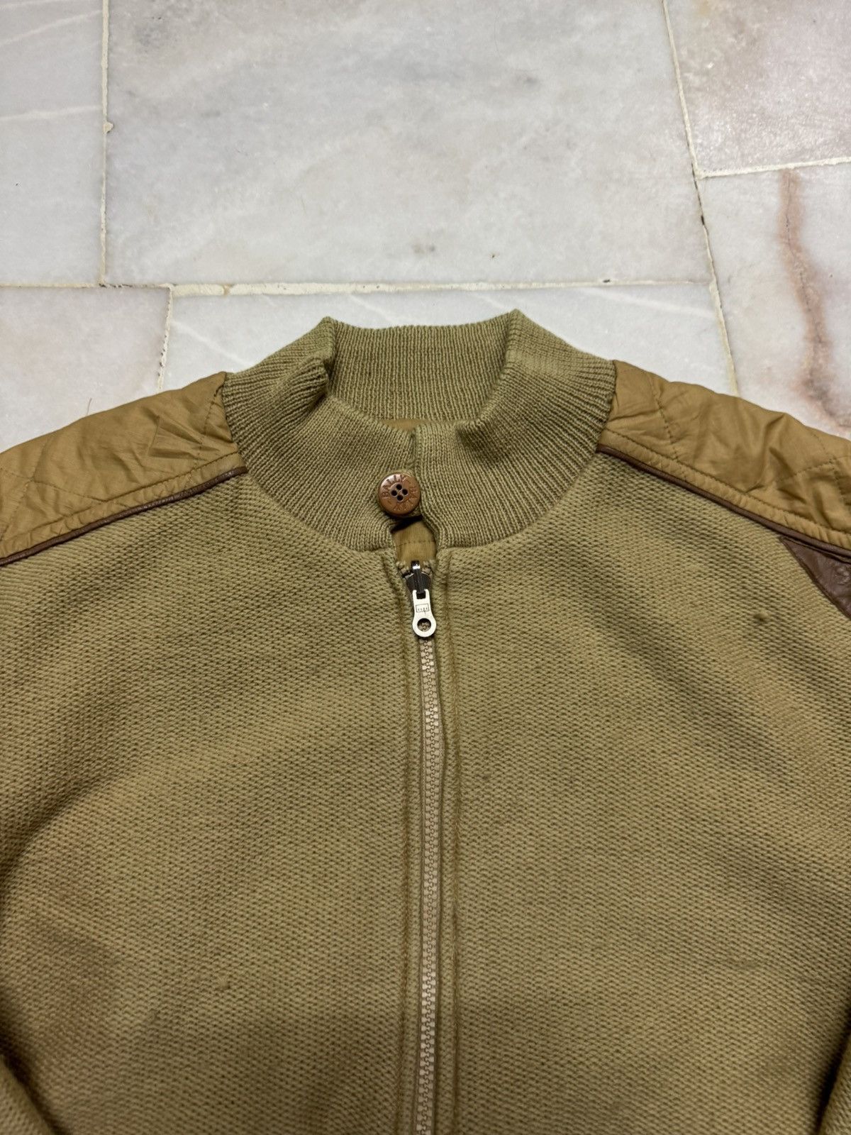 Bally 💥RARE💥VINTAGE 80s BALLY LANA WOOL LAINE JACKET DISTRESSED Size US S / EU 44-46 / 1 - 4 Thumbnail
