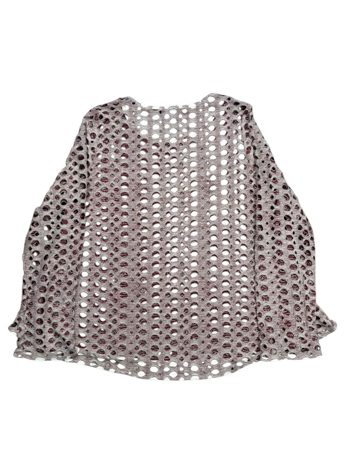Hysteric Glamour 2000s Design's Today - Apocalypse Style Open Knitted Top Size US M / EU 48-50 / 2 - 2 Thumbnail