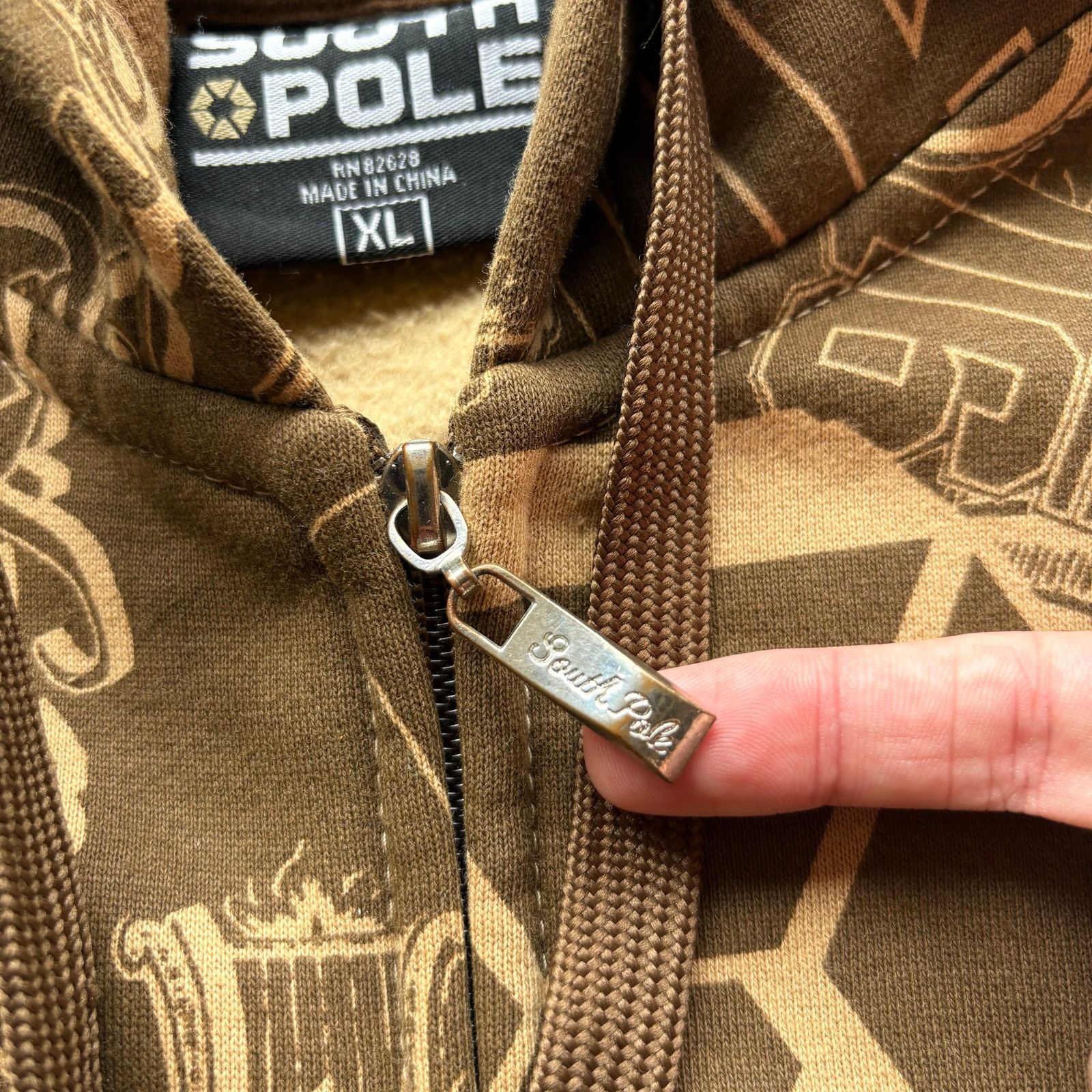 Southpole Super Rare Southpole GRAIL AOP Hooded Sweatshirt Size US XL / EU 56 / 4 - 3 Thumbnail