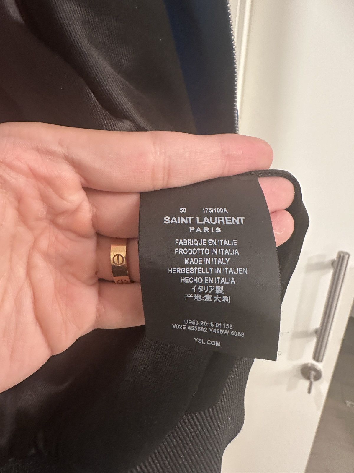 Saint Laurent Paris Saint Laurent Paris Shark Bomber Jacket Size US M / EU 48-50 / 2 - 4 Thumbnail
