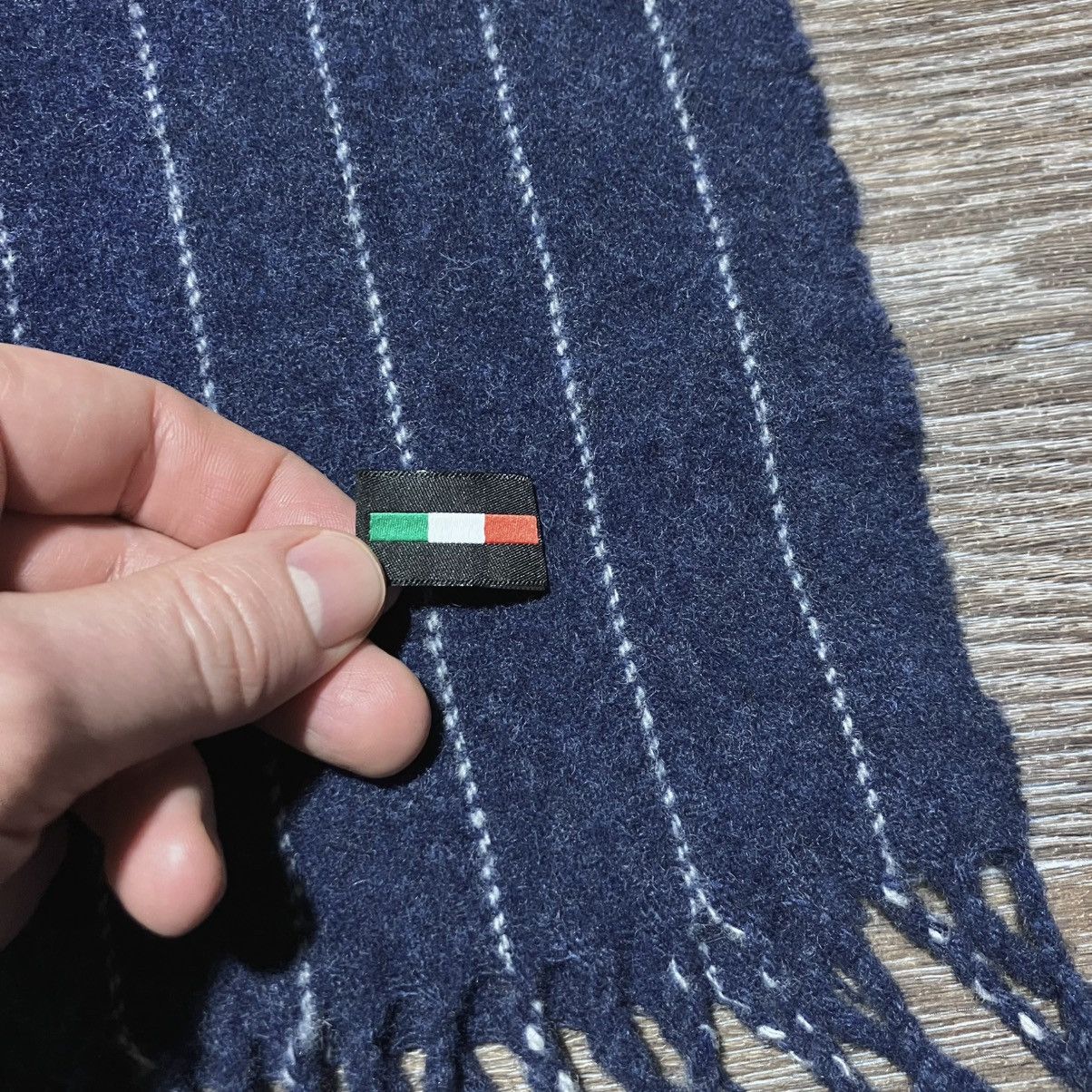 Other IL MORO FIRENZE Cashmere Wool Blend Striped Scarf Muffler Size ONE SIZE - 4 Thumbnail