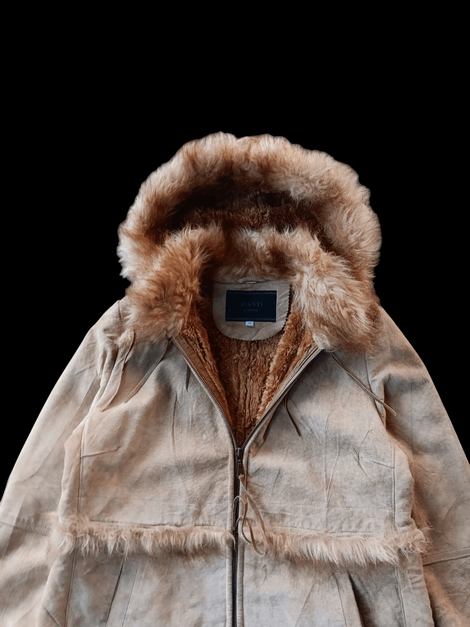 Vintage Avanti newyork Suede leather fur ifsixwasnine style jacket Size US M / EU 48-50 / 2 - 15 Thumbnail